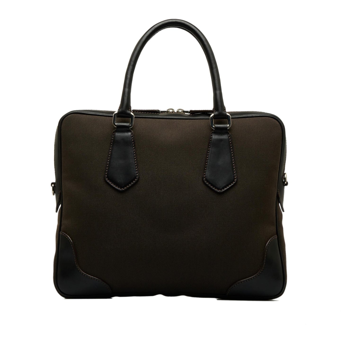 Prada Canapa Satchel Shg B8U3Kh Logo Satchel Bag