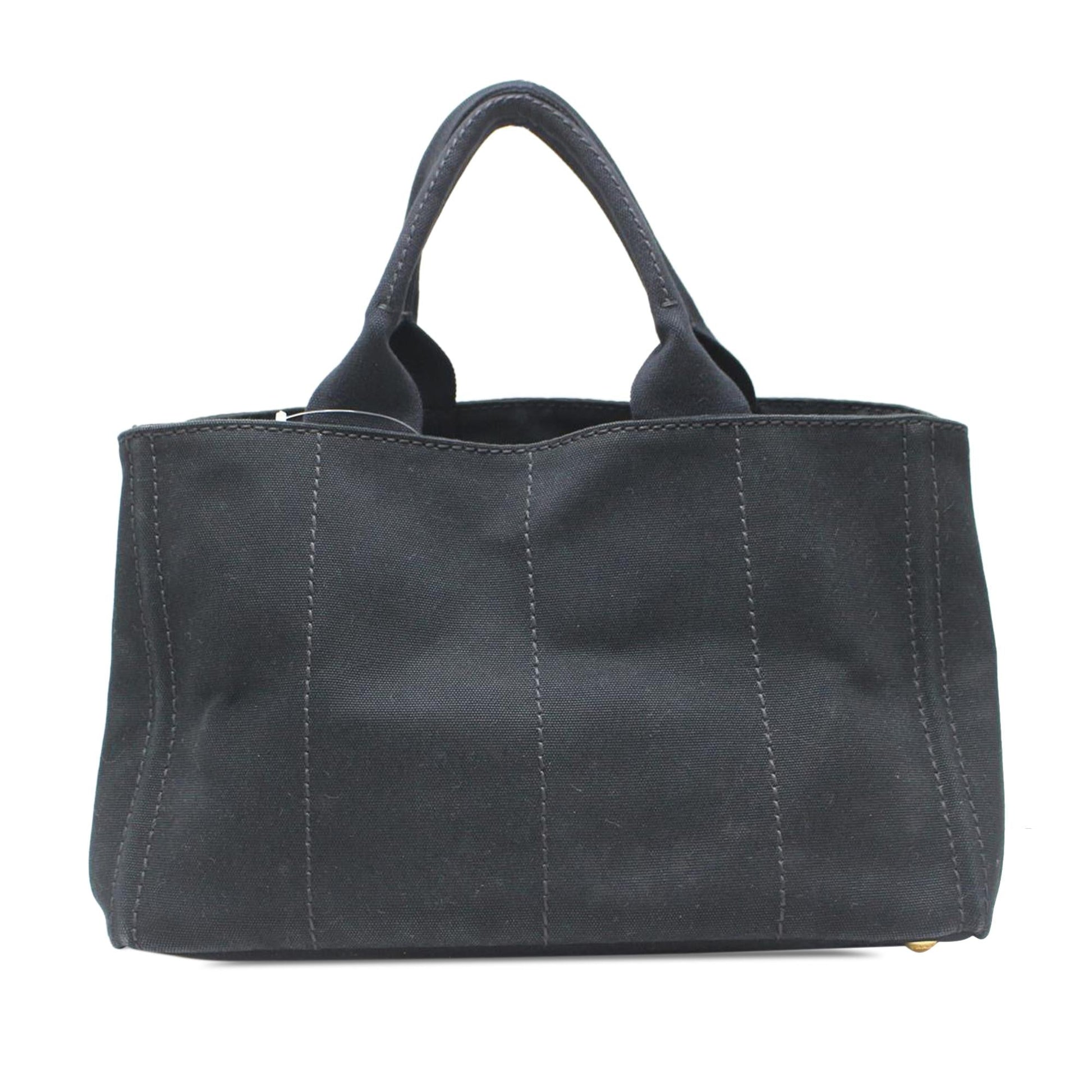 Prada Canapa Satchel Shg Atoqxh Logo Satchel Bag
