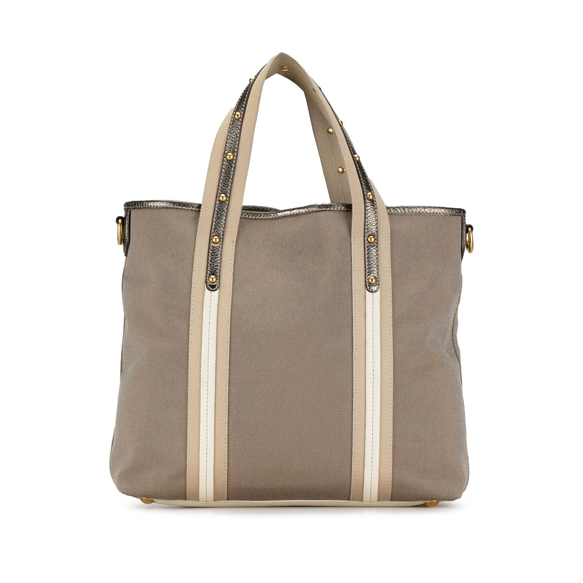 Prada Canapa Satchel Shg Eyc6Kb Logo Satchel Bag