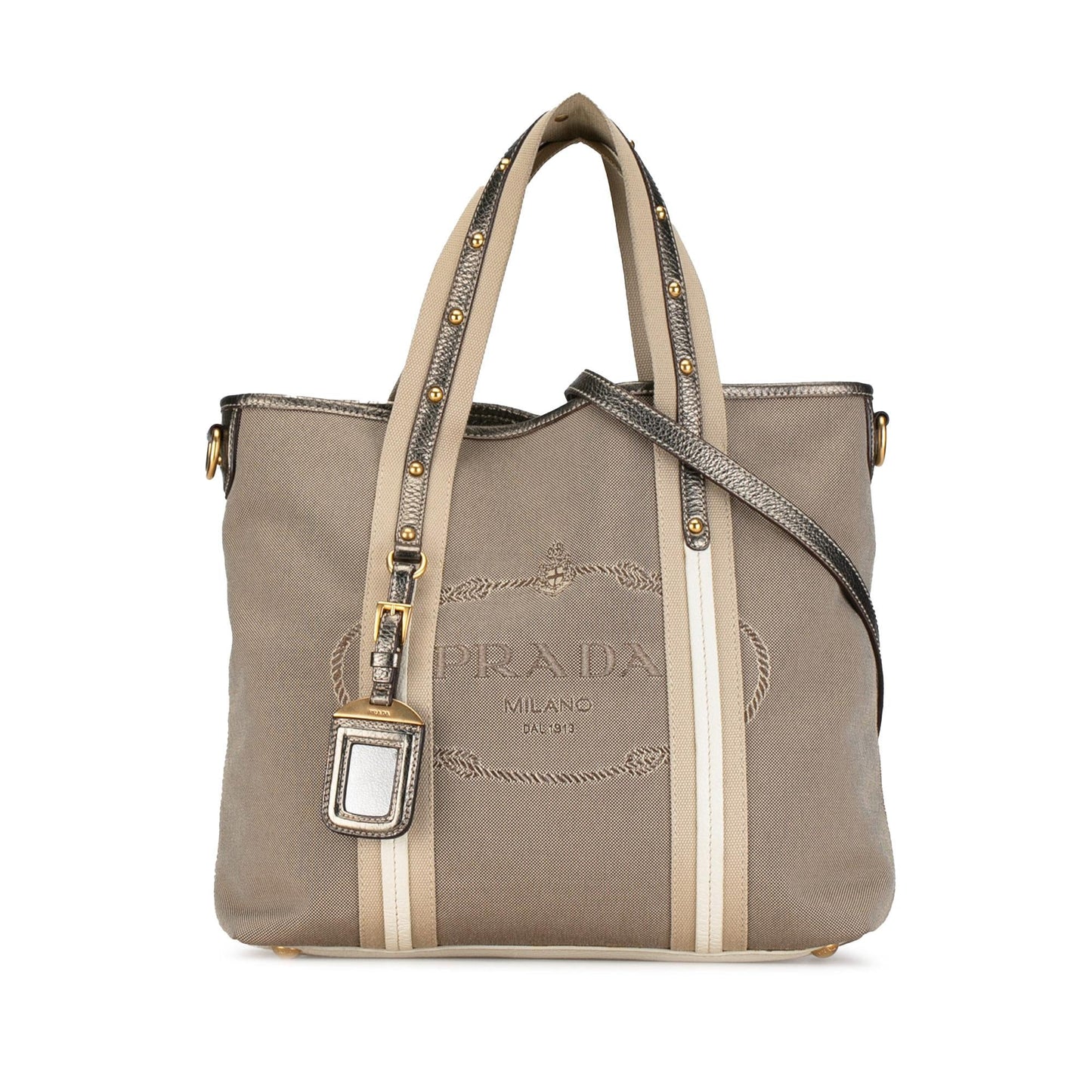 Prada Canapa Satchel Shg Eyc6Kb Logo Satchel Bag