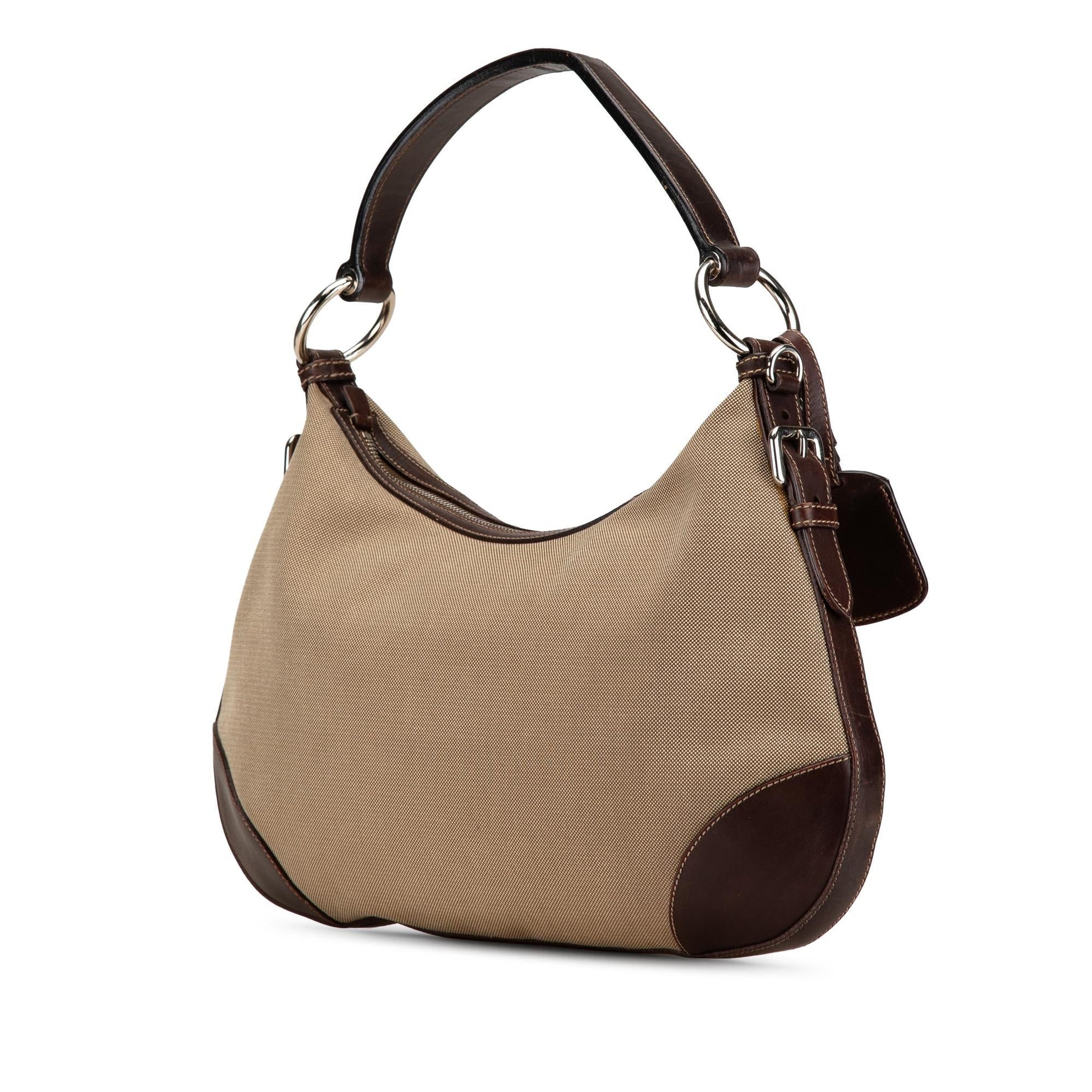Prada Canapa Shoulder Bag Shg Oujj6M Logo