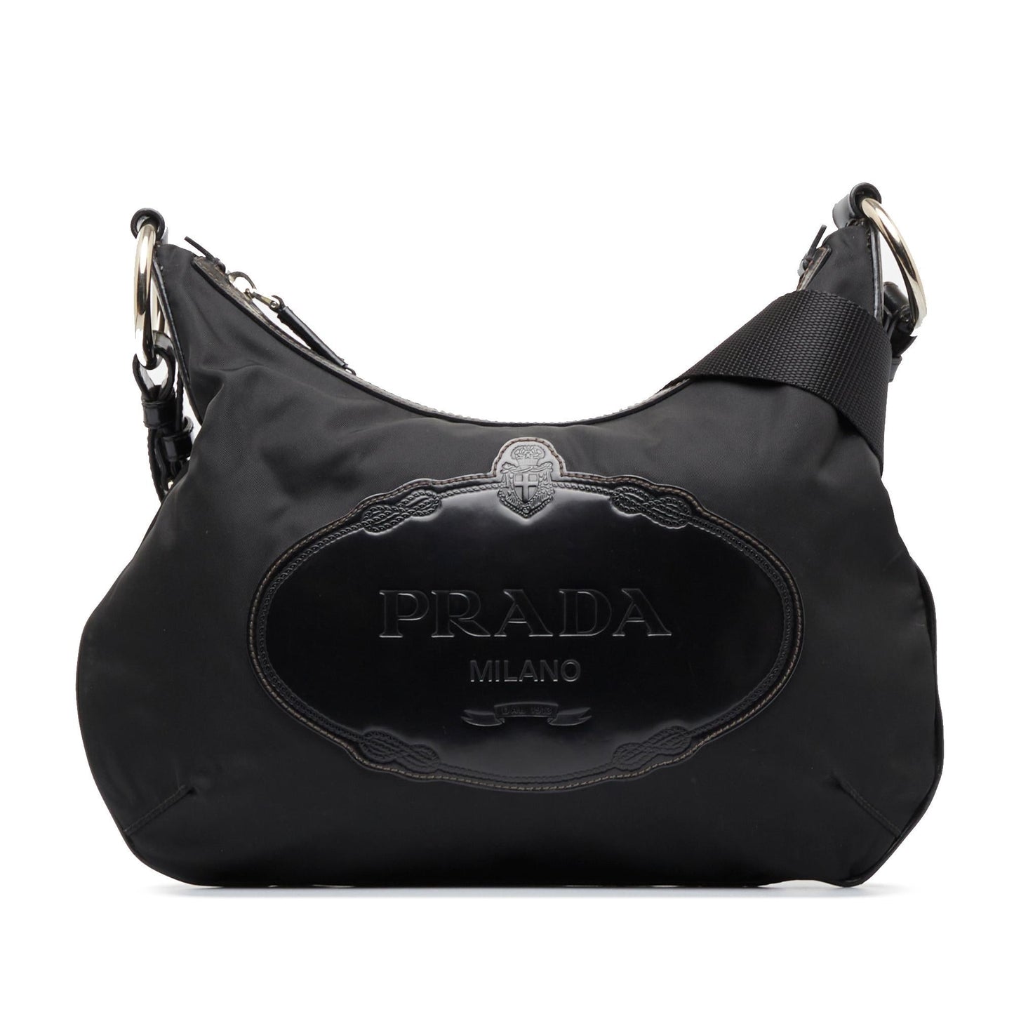 Prada Canapa Tessuto Crossbody Bag Shg Hpgxin Logo