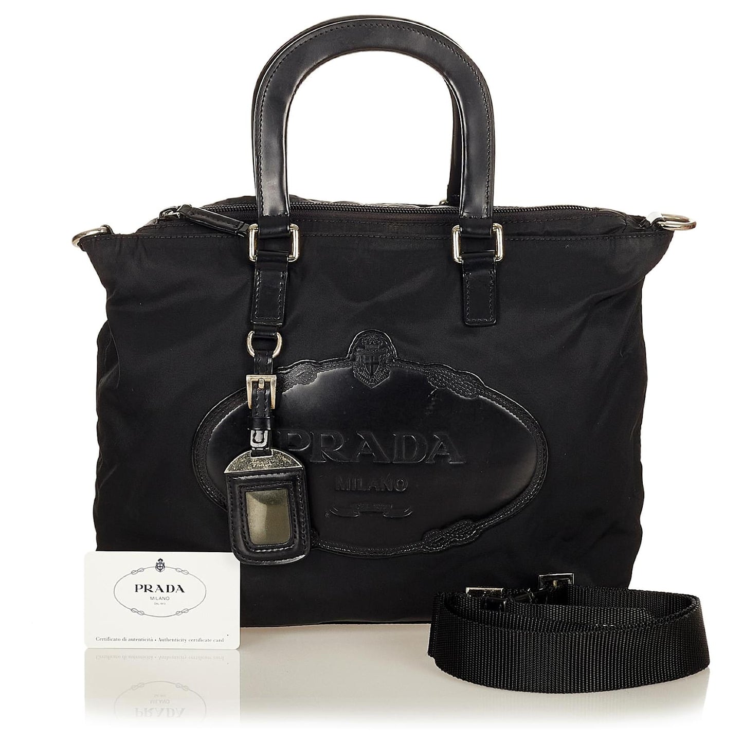 Canapa Tessuto Satchel Handbag Logo Travel Bag