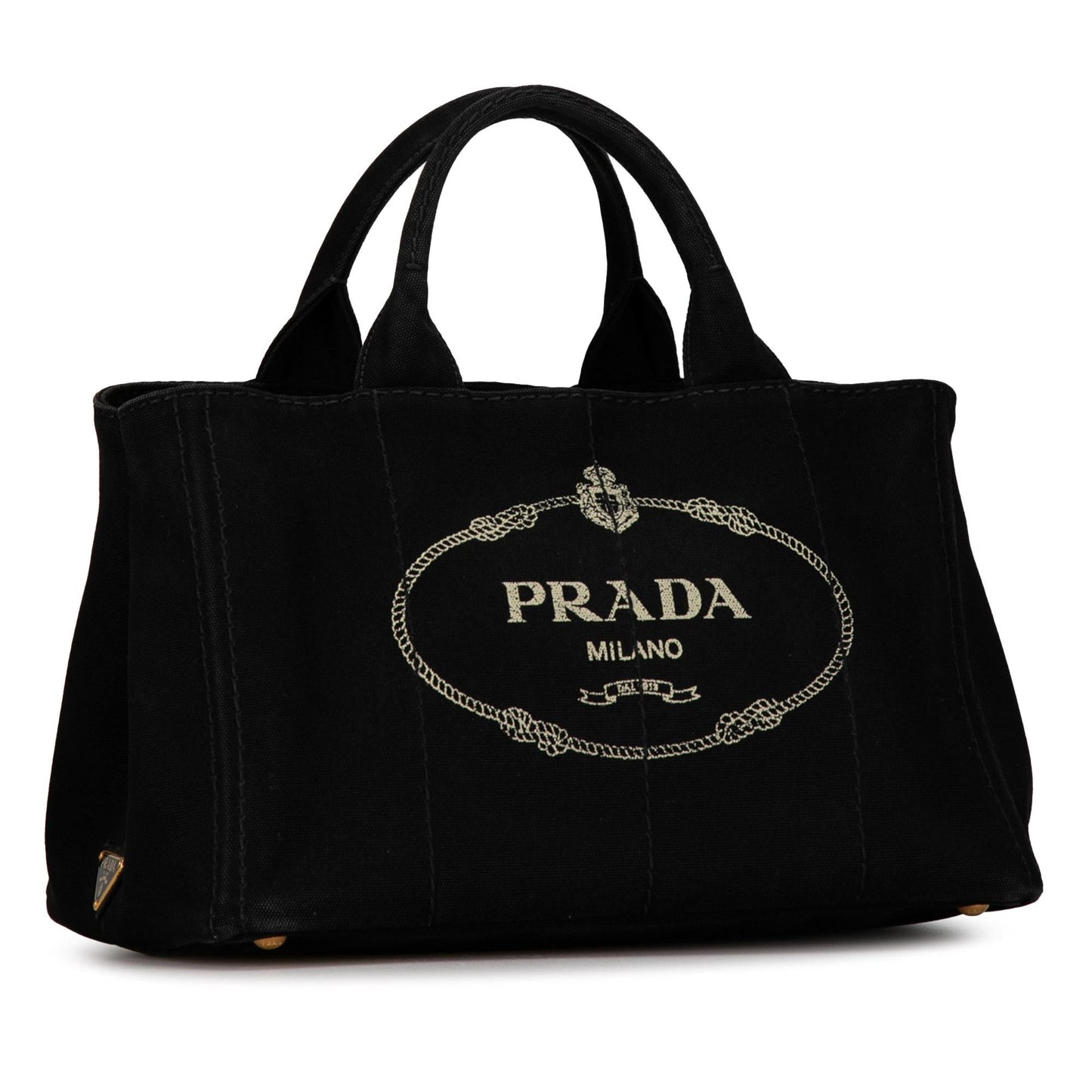 Prada Canapa Tote Shg Jkq43L Logo Tote Bag