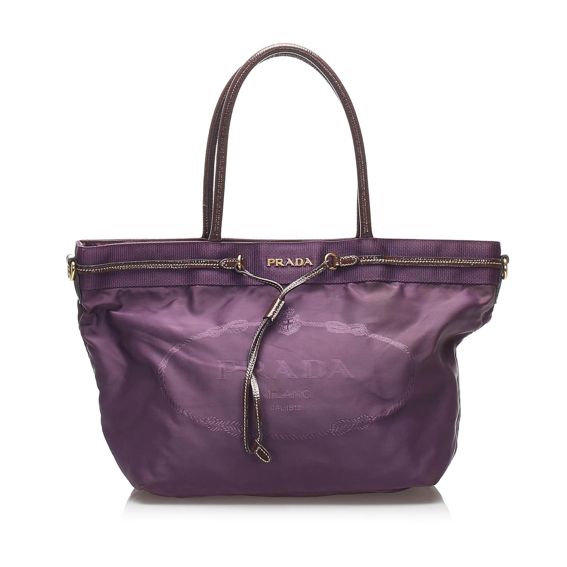 Prada Canapa Tote Bag Nylon
