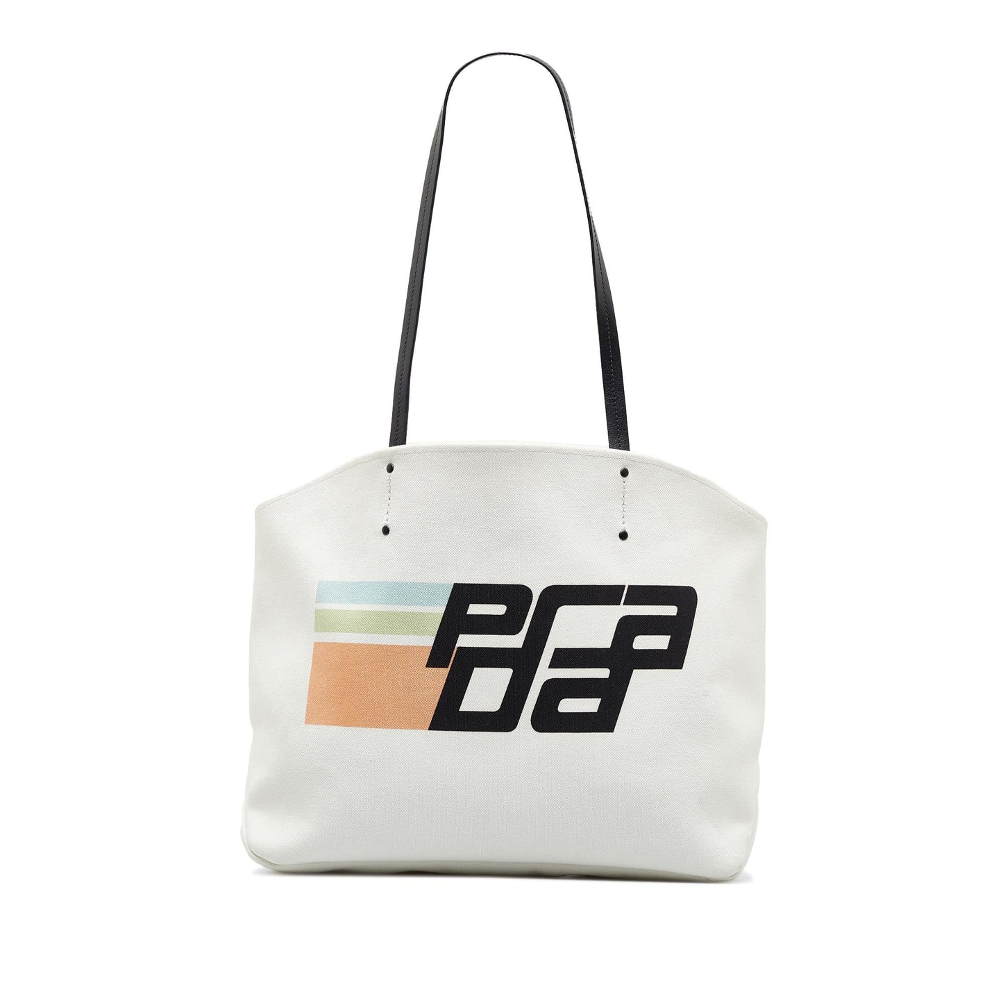 Prada Canapa Racing Shopping Tote Shg Fizopy Logo Tote Bag