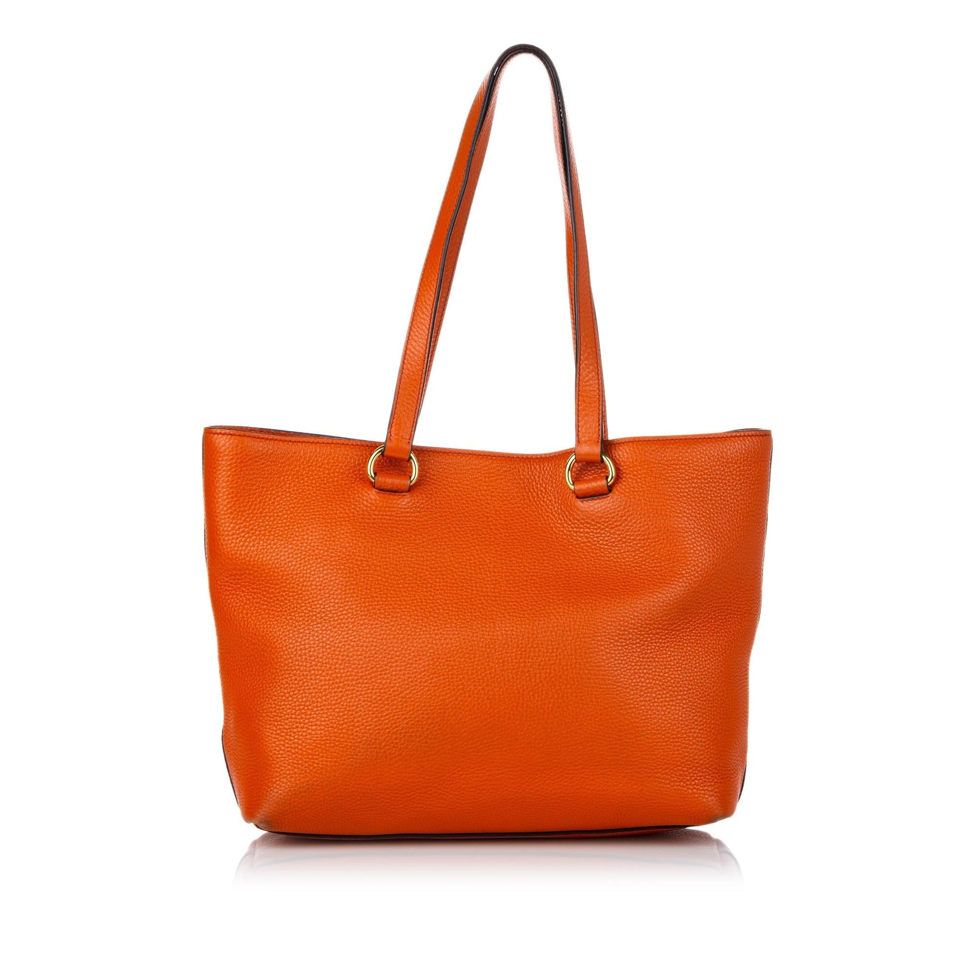Prada Canapa Daino Tote Bag Shg Vitello