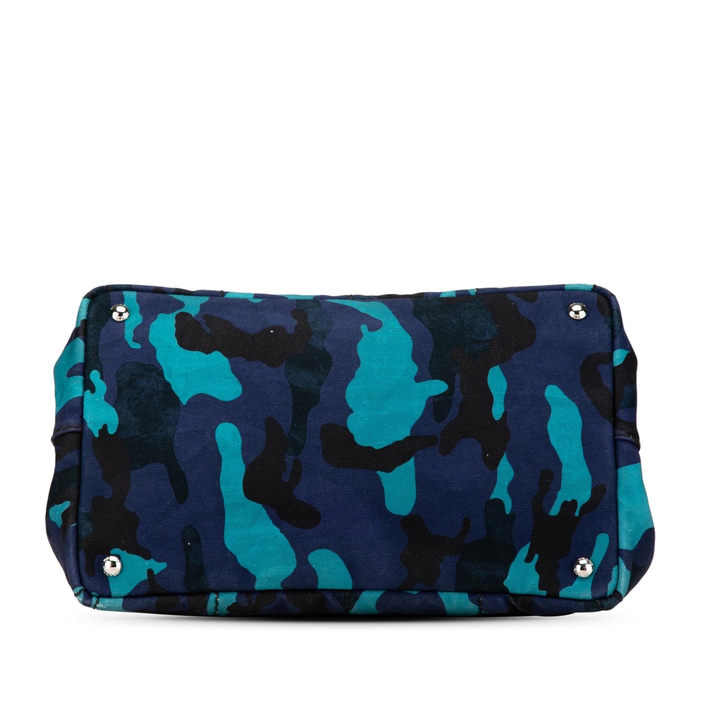 Prada Camouflage Canapa Satchel Canvas Logo Satchel Bag Logo Satchel 1