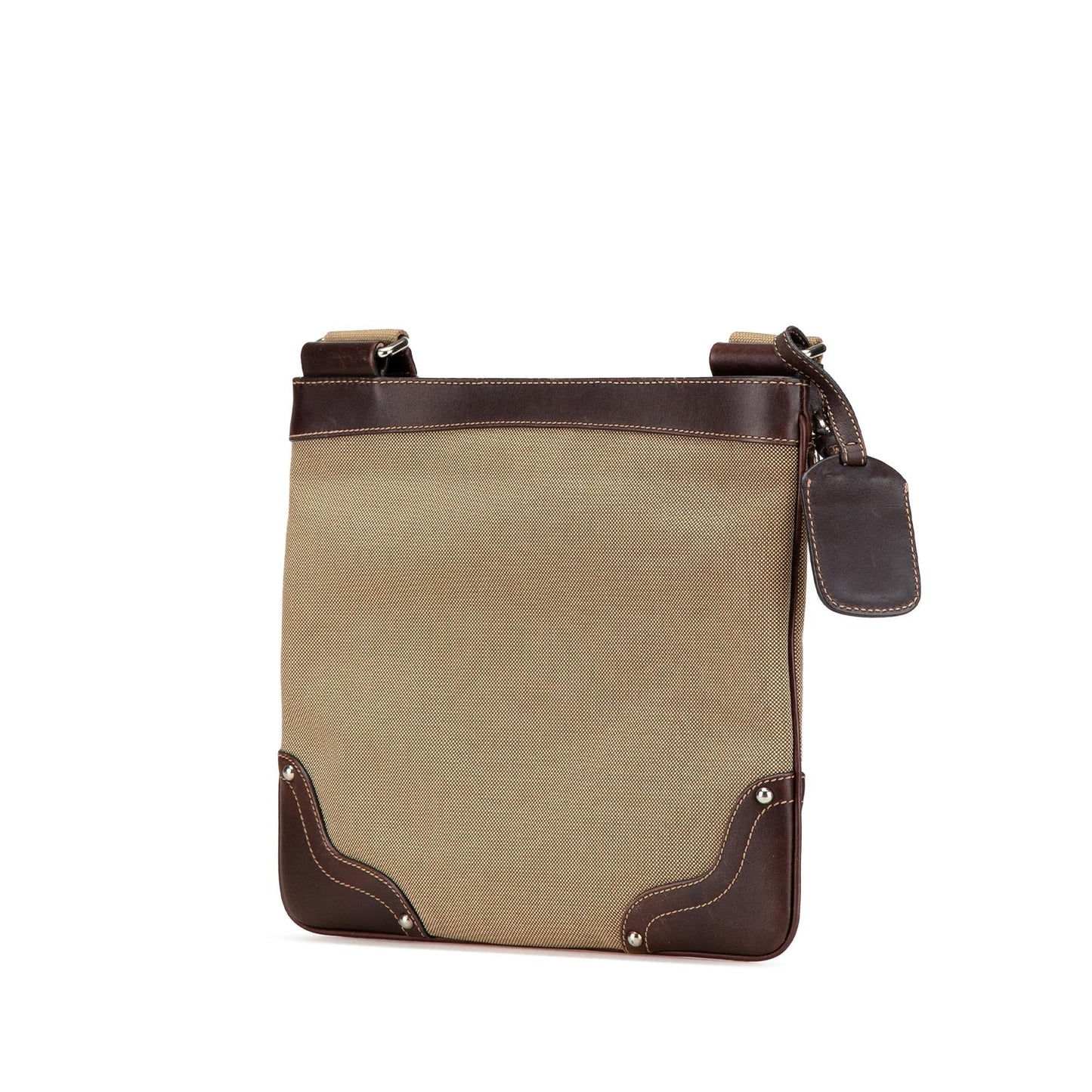 Prada Canapa Crossbody Canvas Logo Crossbody Bag Logo Crossbody 1