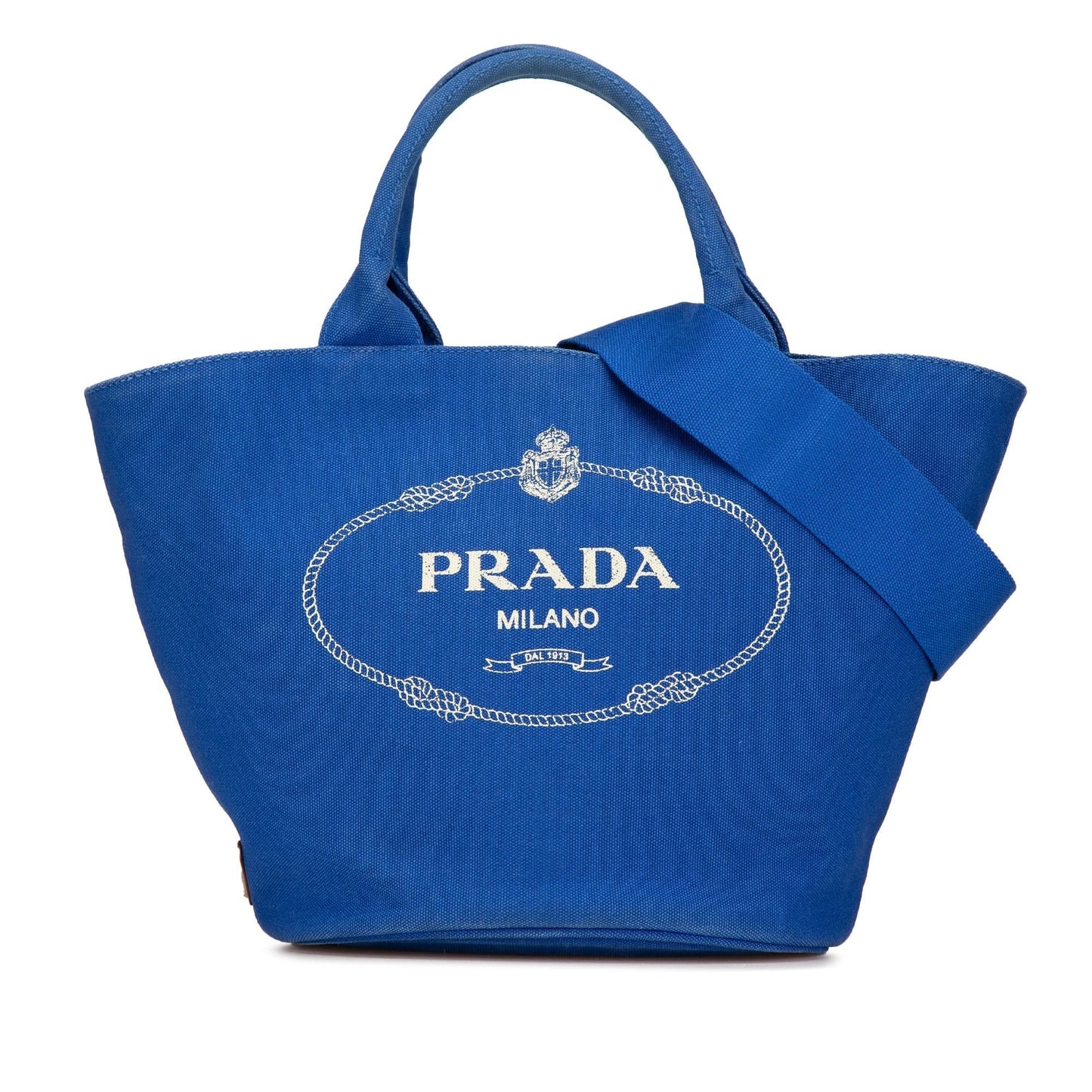 Prada Canapa Satchel Canvas Logo Satchel Bag Satchel Shg Szrqa7