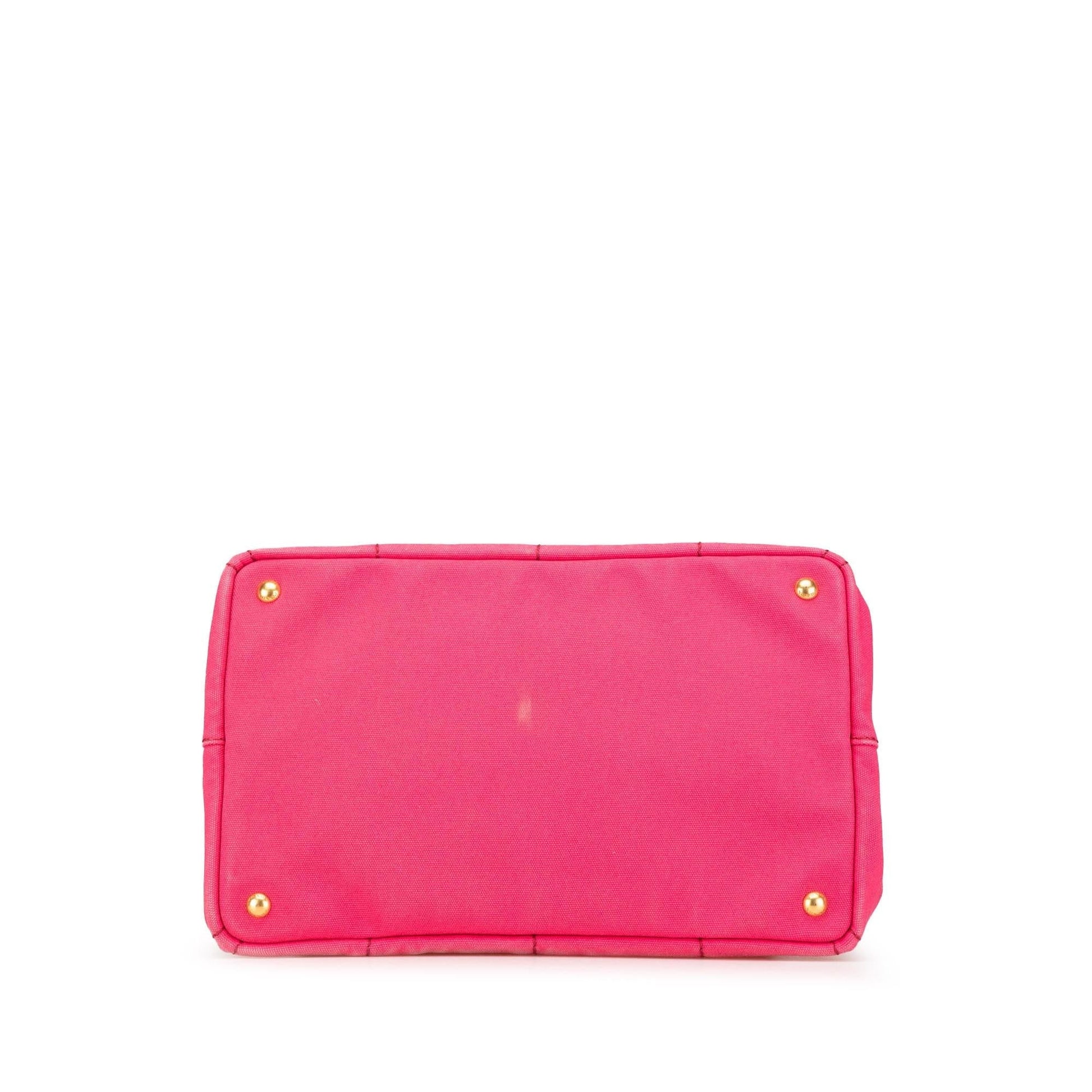 Prada Canapa Satchel Canvas Logo Satchel Bag Canapa Logo Satchel