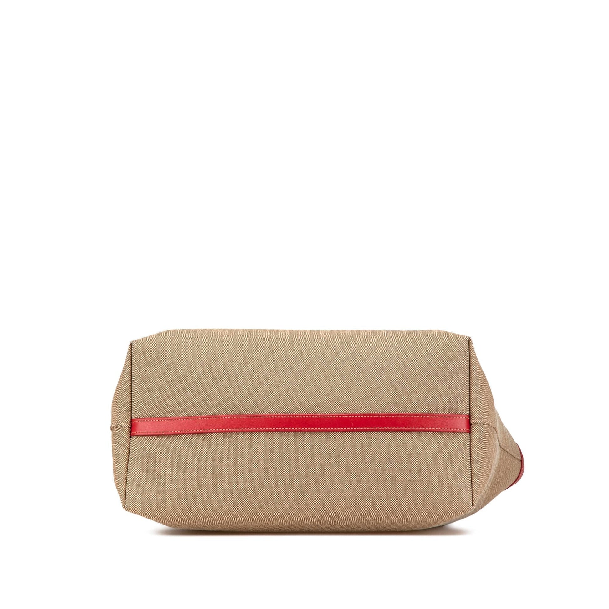Prada Canapa Tote Canvas Tote Bag
