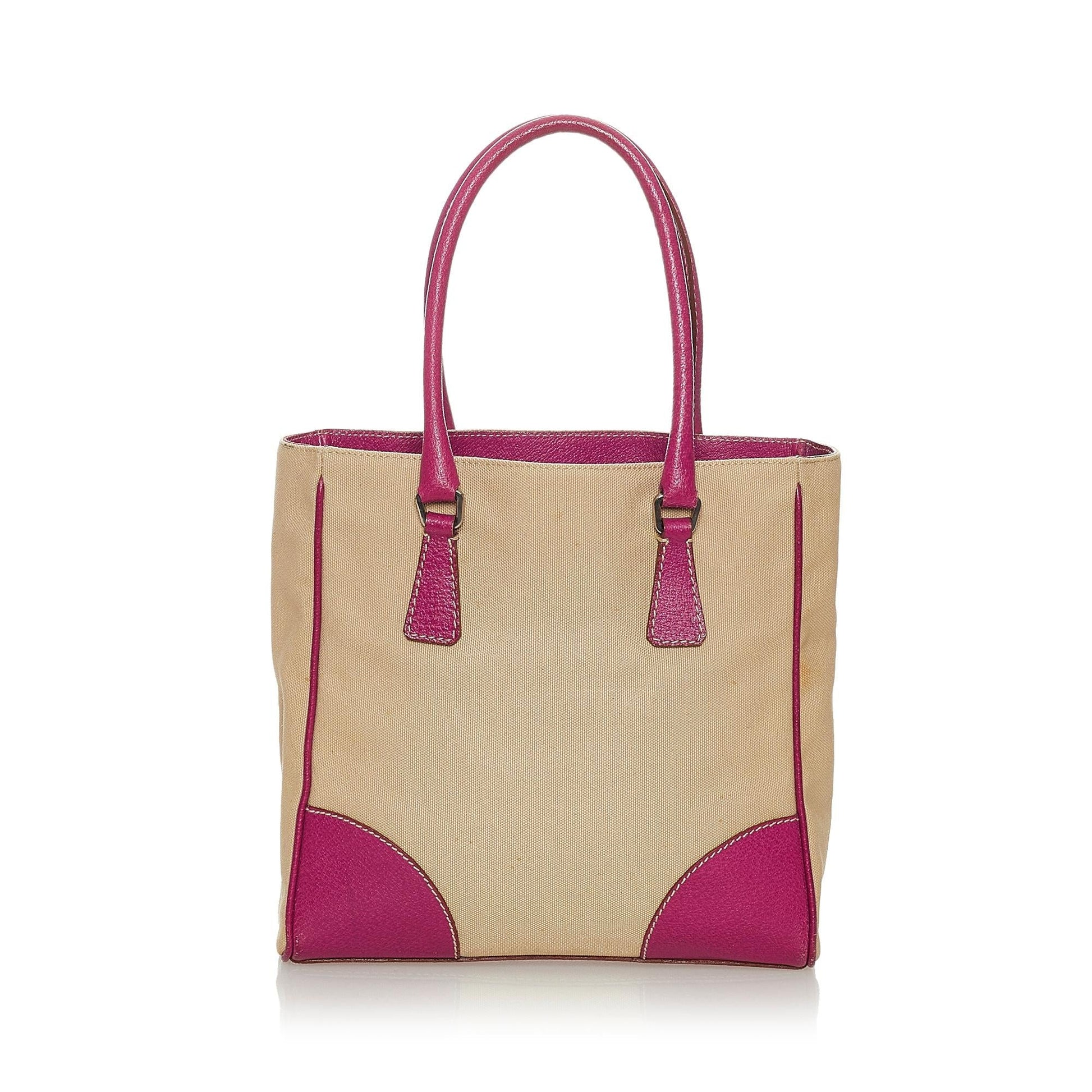 Prada Handbag Shg Canvas Satchel Bag Handbag Shg 28082