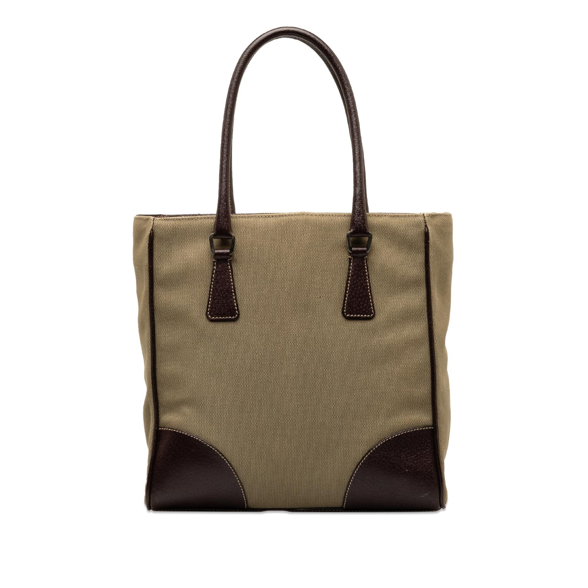 Prada Handbag Shg Pbfs4W Canvas Satchel Bag