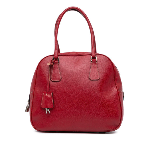 Prada Cinghiale Bauletto Handbag Satchel Bag