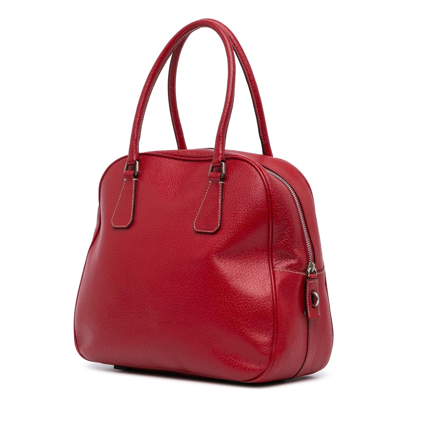 Prada Cinghiale Bauletto Handbag Satchel Bag