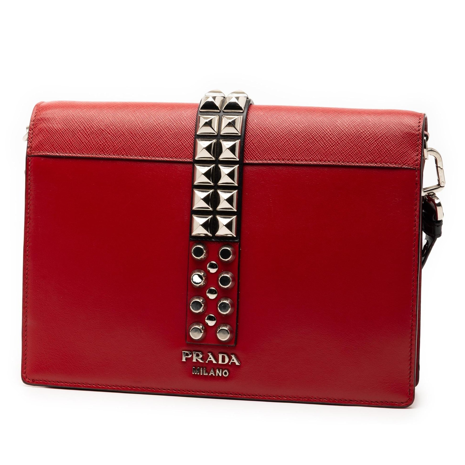 Prada City Calf And Elektra Crossbody Saffiano Crossbody Bag