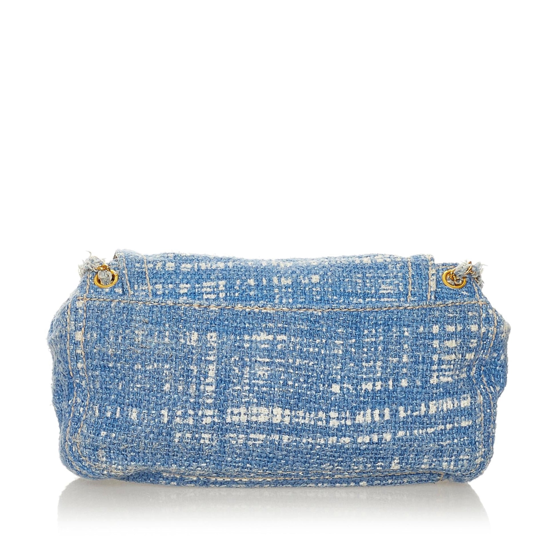 Prada Crossbody Bag Shg Denim