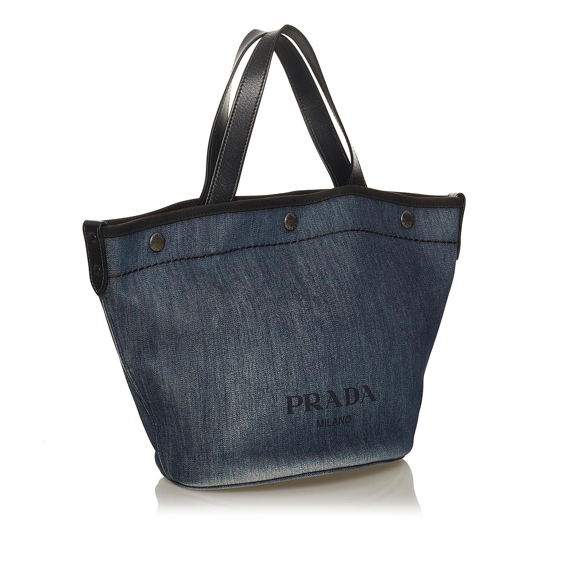 Prada Tote Bag Shg Denim Bag Shg 29158