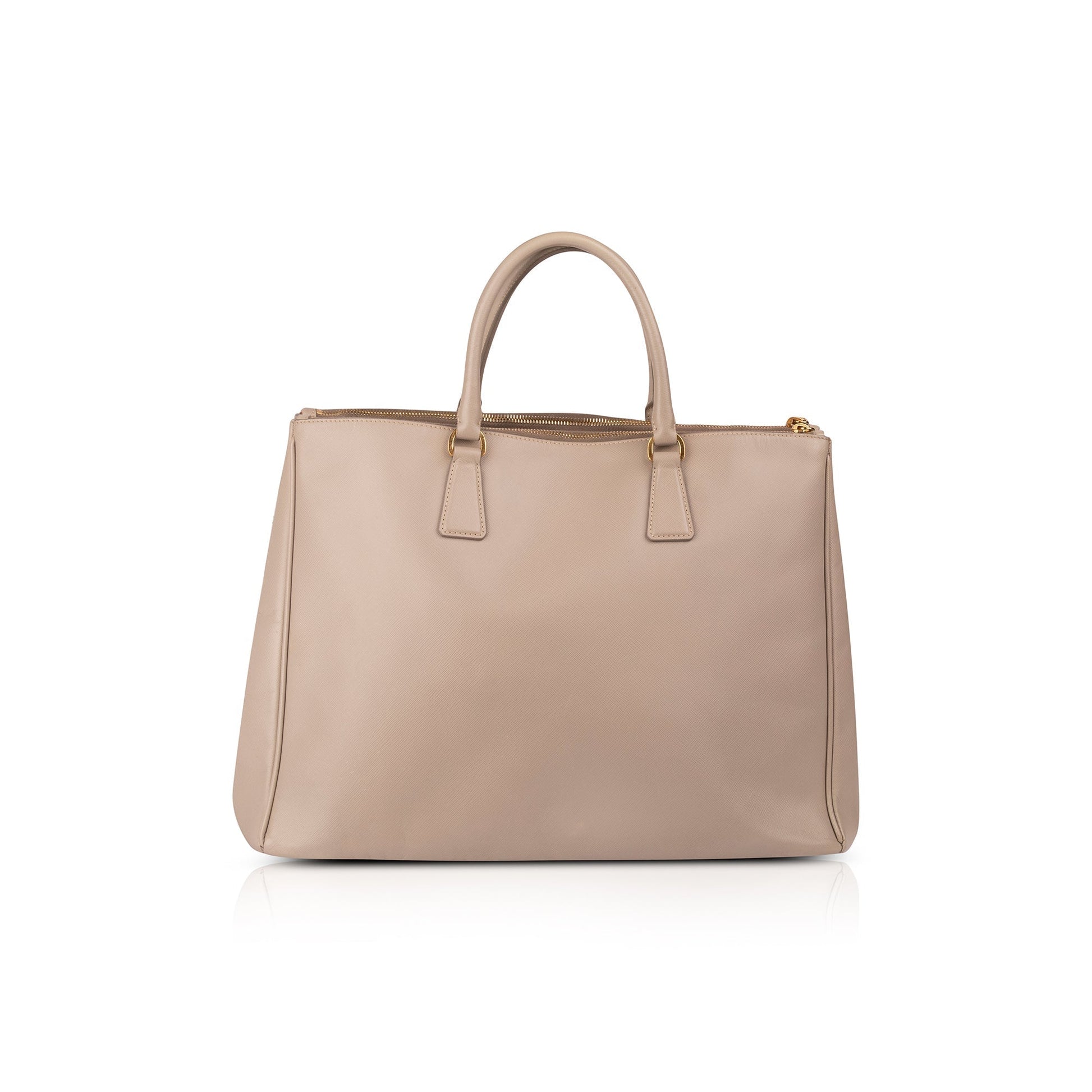 Prada Extra Saffiano Lux Galleria Double Zip Tote Large Tote Bag