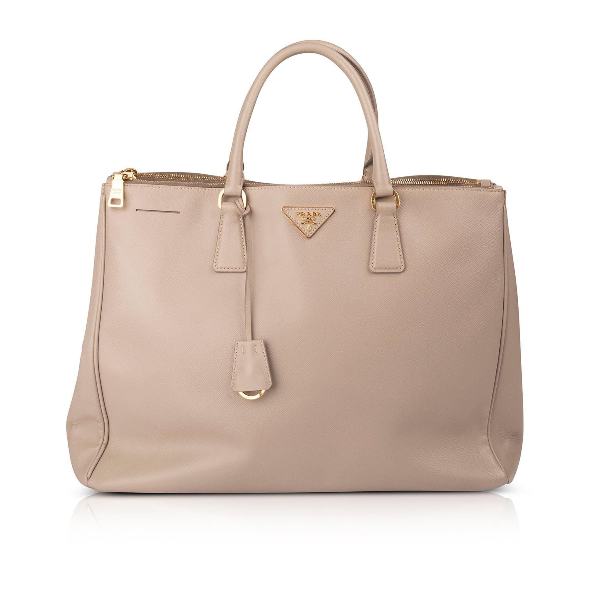 Prada Extra Saffiano Lux Galleria Double Zip Tote Large Tote Bag