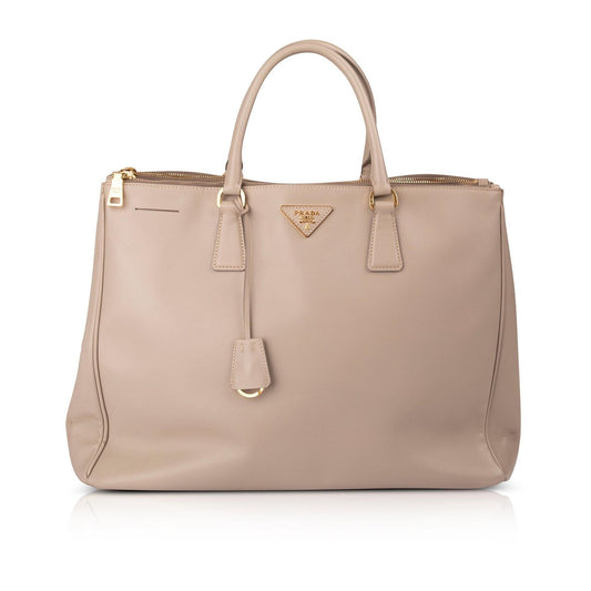 Prada Extra Saffiano Lux Galleria Double Zip Tote Large Tote Bag