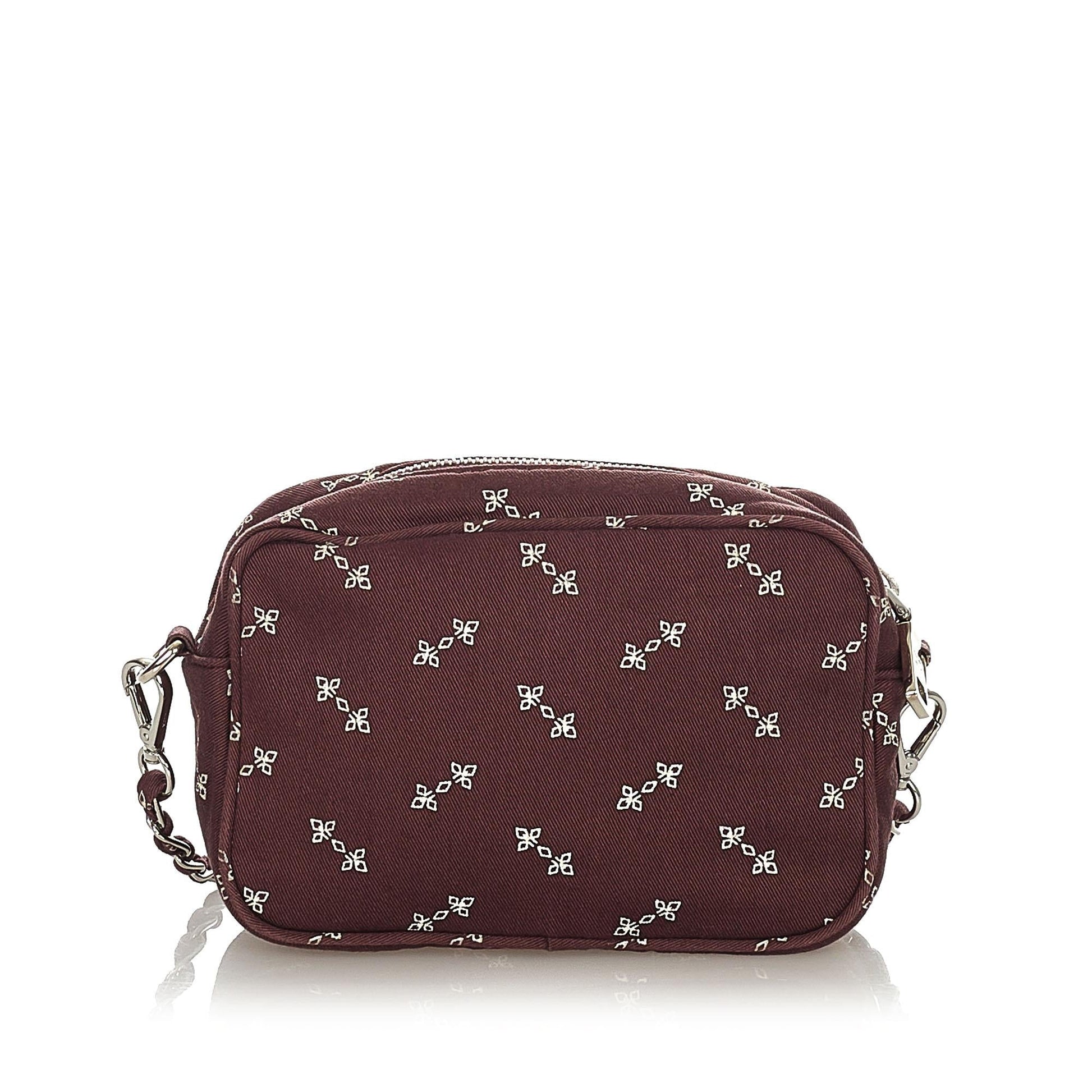 Prada Fiocco Bow Tessuto Crossbody Bag Shg Bag Shg 21793