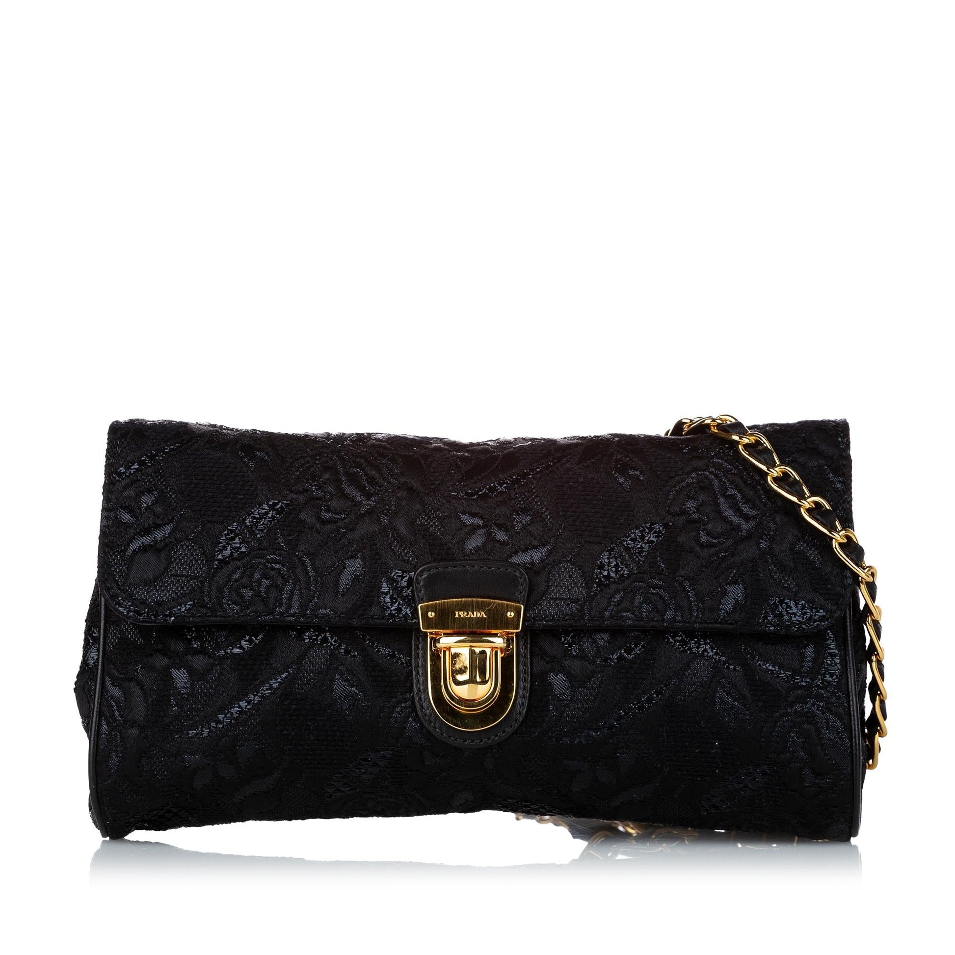 Prada Floral Crossbody Bag Shg