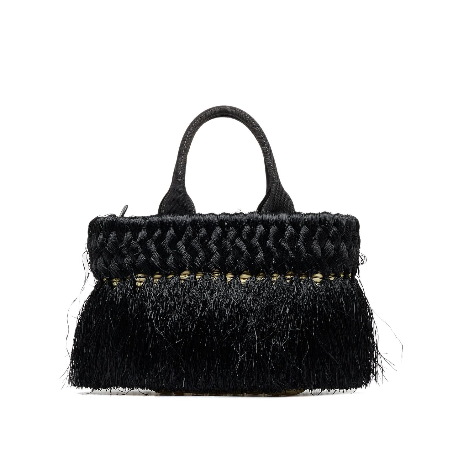 Prada Fringed Satchel Shg Boy5Vs Raffia Satchel Bag