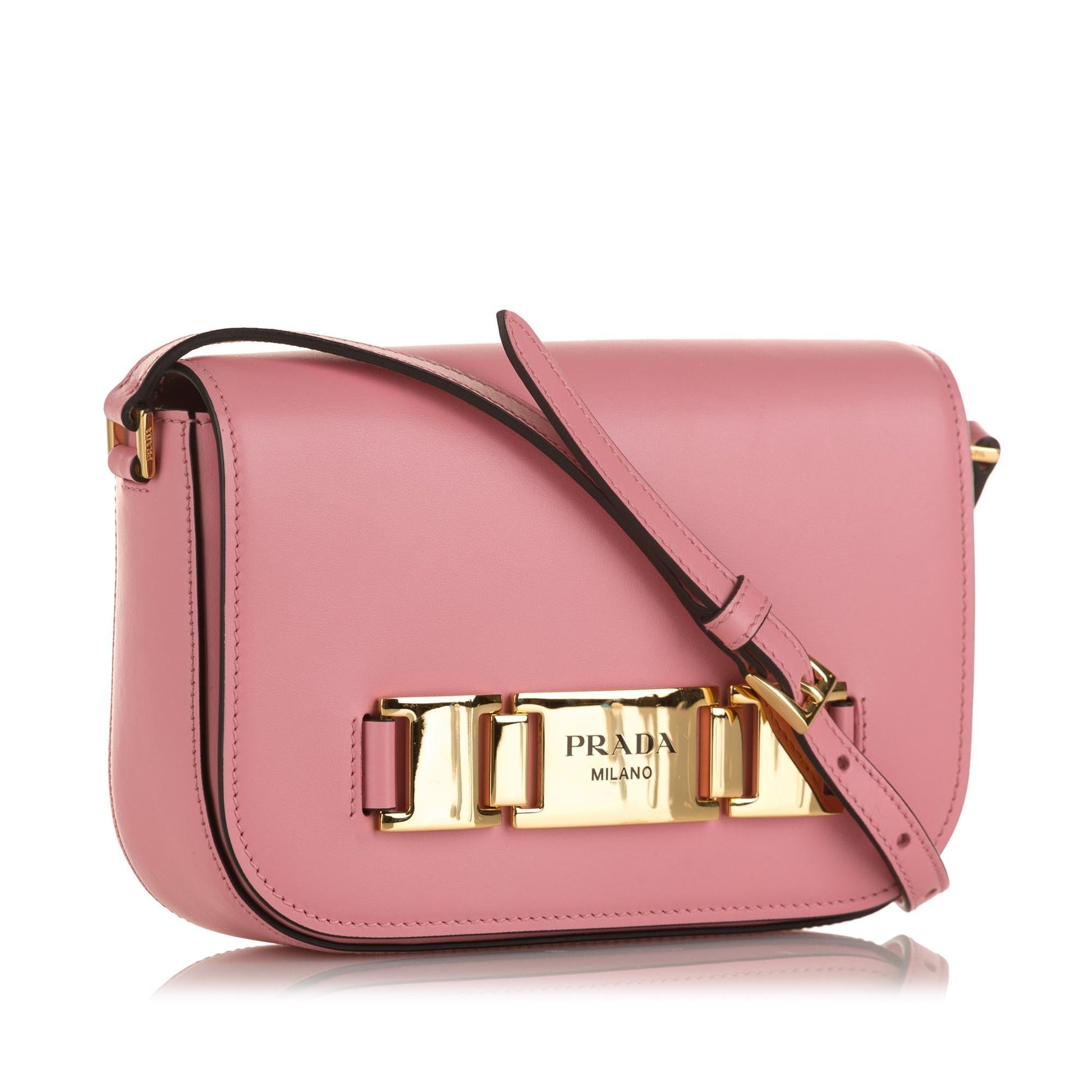 Prada Glace Calf Etiquette Crossbody Crossbody Bag Crossbody Shg Umbosx