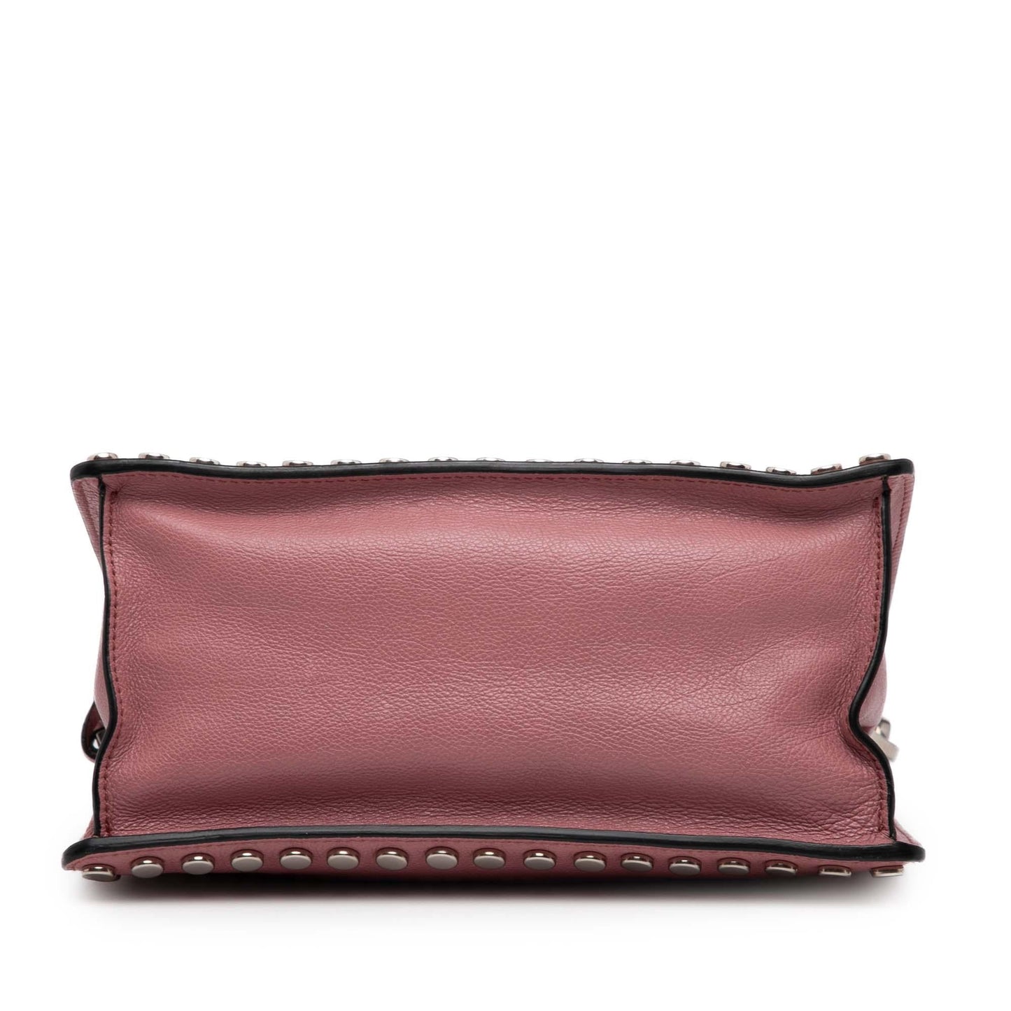 Prada Glace Calf Studded Etiquette Crossbody Crossbody Bag