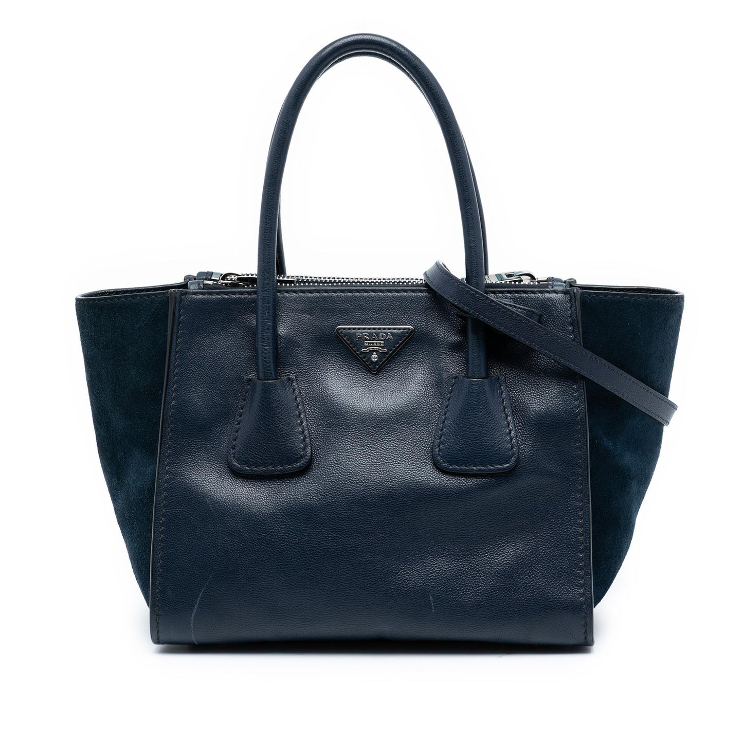Prada Glace Calf Twin Pocket Satchel Satchel Bag Pocket Satchel 6