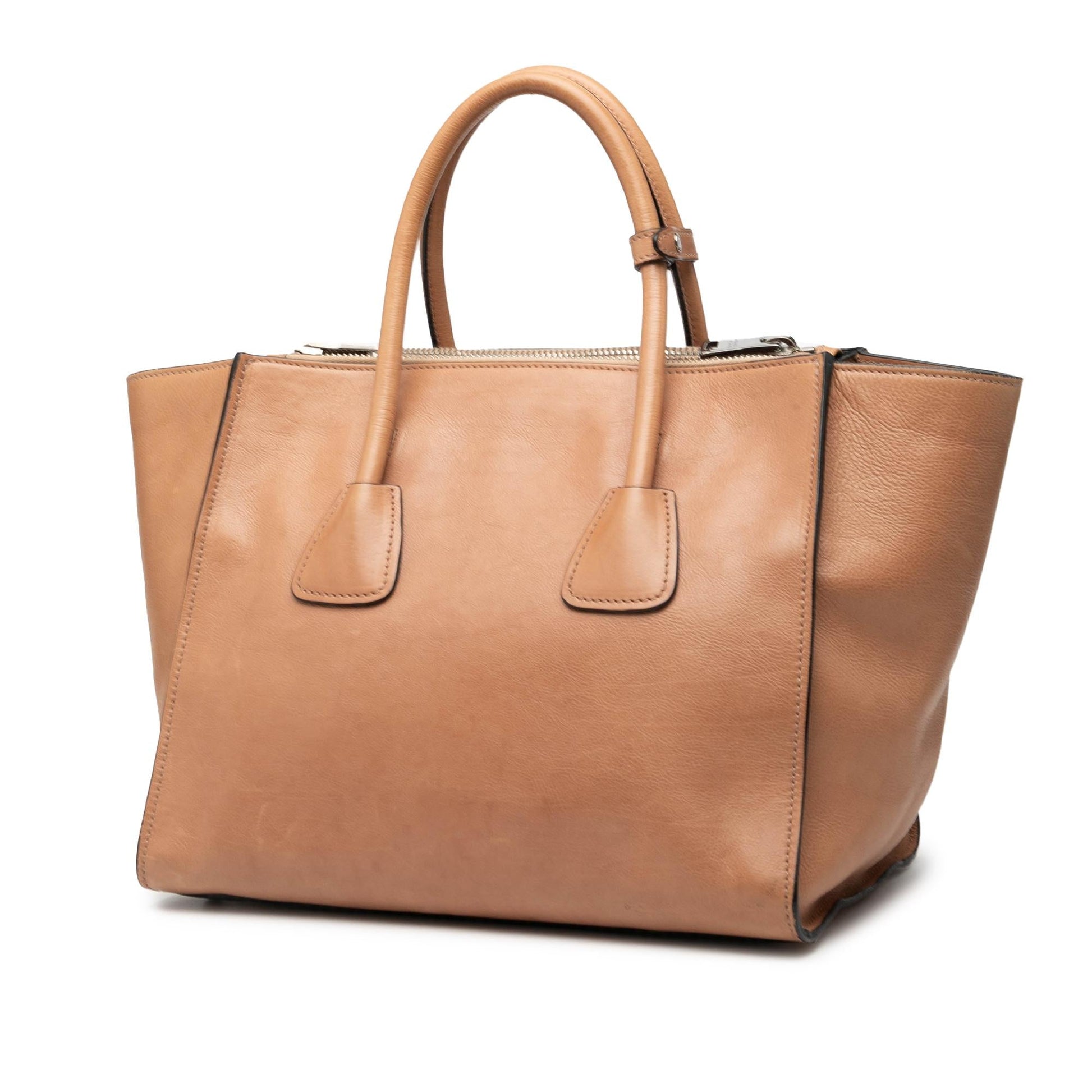 Prada Glace Calf Twin Pocket Satchel Satchel Bag Pocket Satchel 7