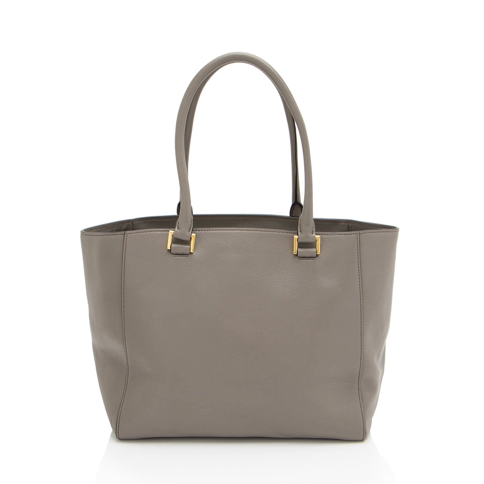 Prada Glace Calf Twin Pocket Tote Shf Hypjnv Tote Bag