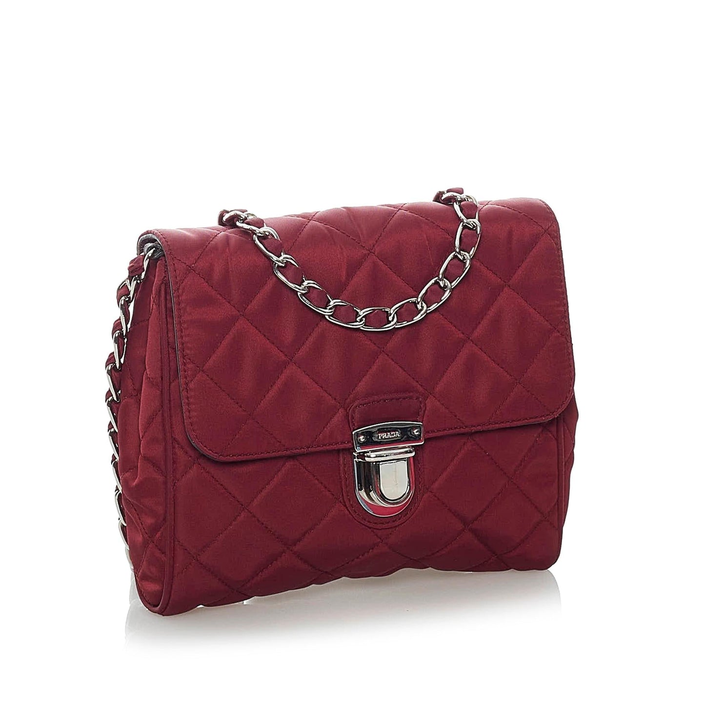 Prada Impuntu Tessuto Crossbody Bag Shg Chain Bag Shg 30790