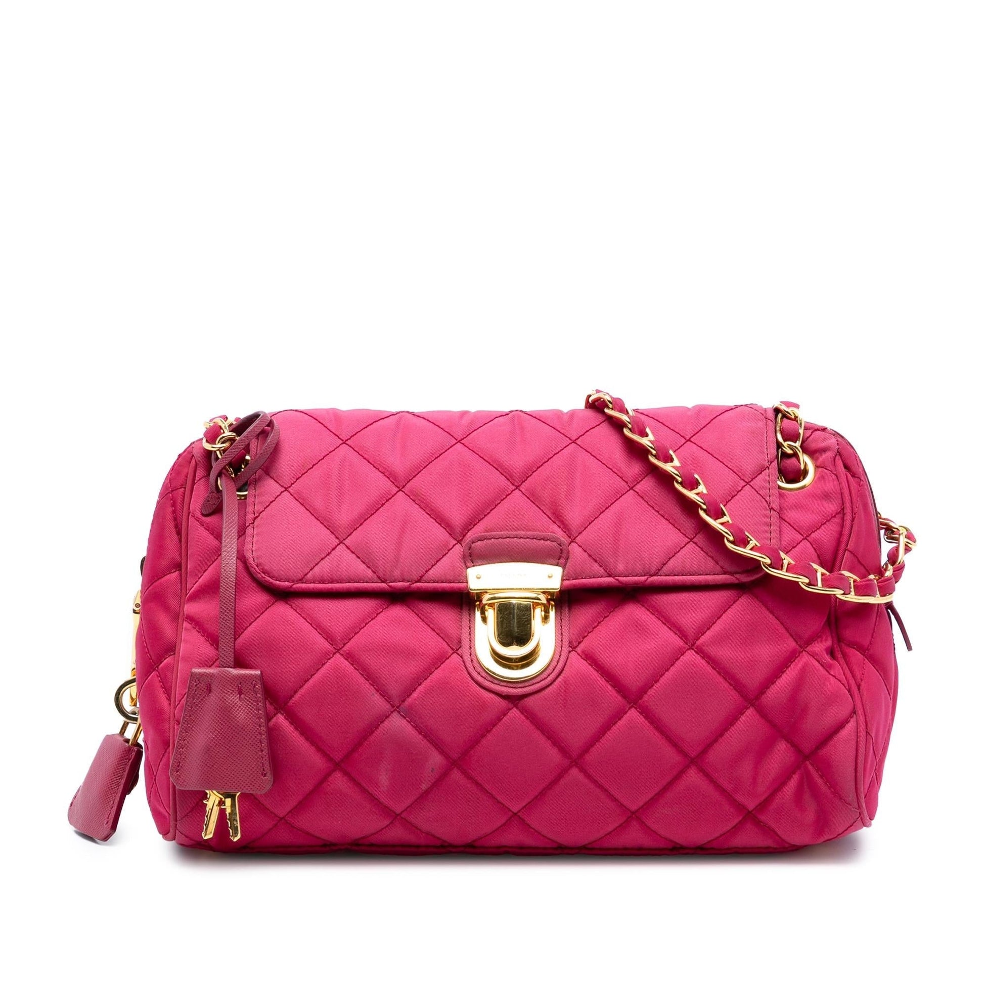 Prada Impuntu Tessuto Crossbody Chain Crossbody Bag Chain Crossbody 2