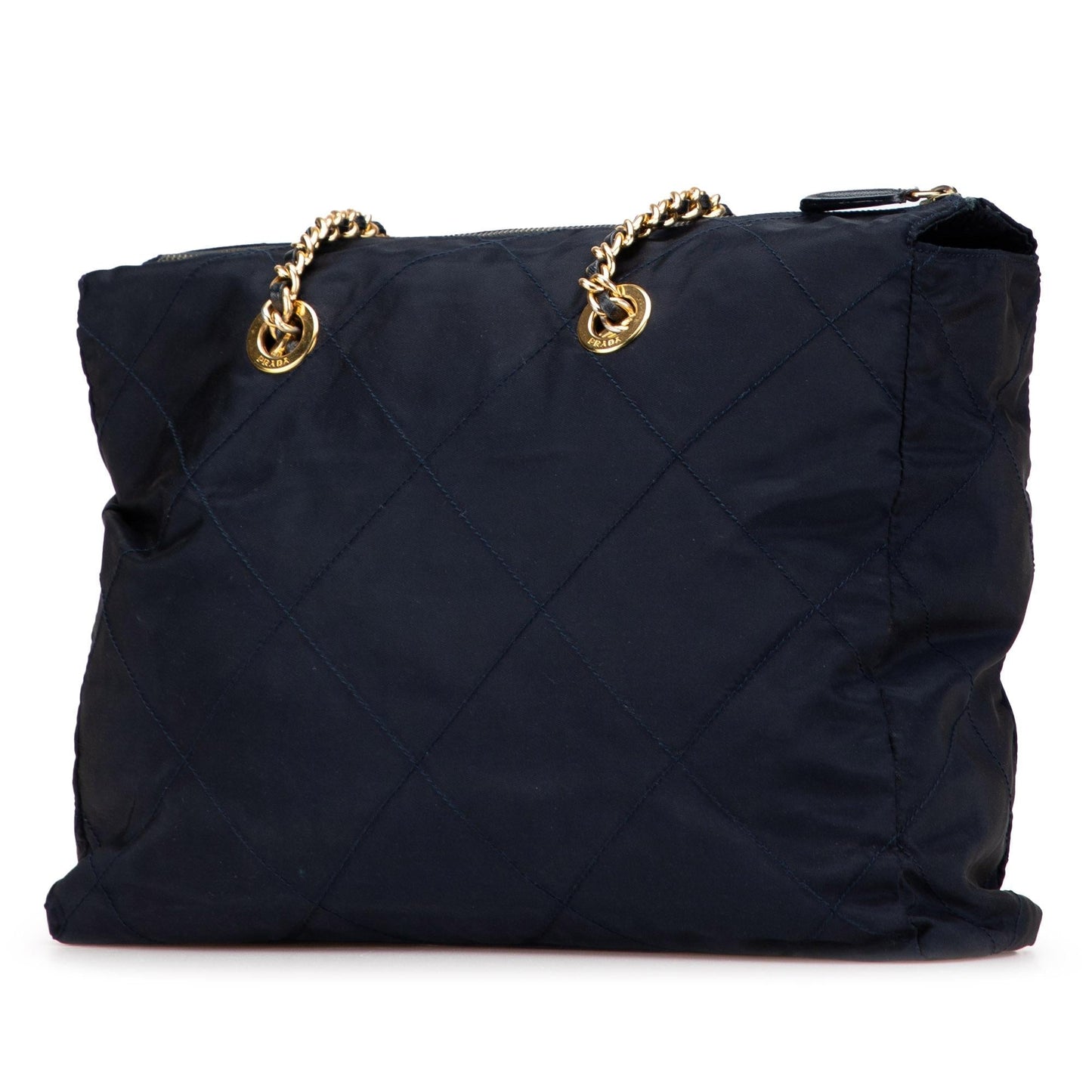 Prada Impuntu Tessuto Tote Chain Tote Bag