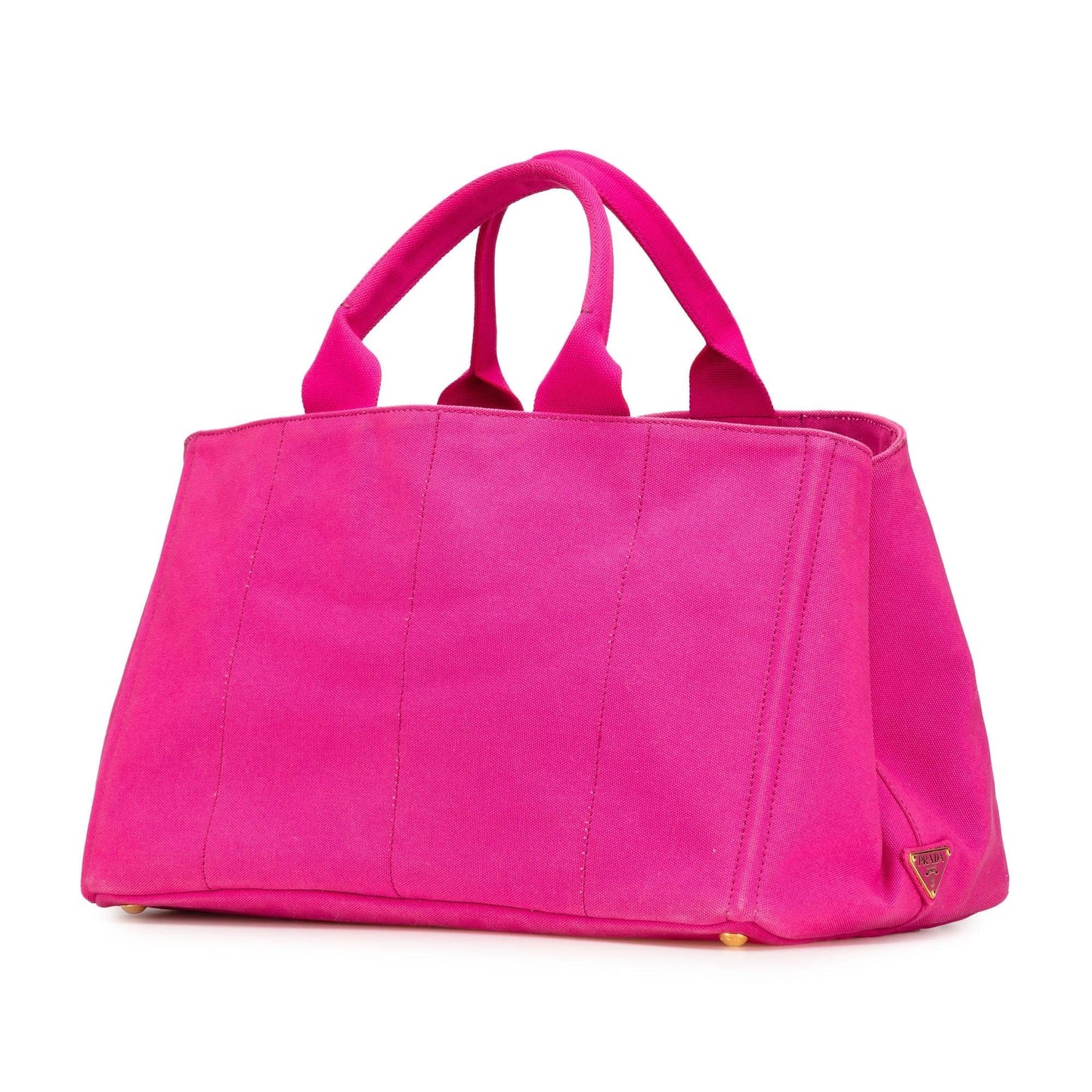 Prada Canapa Satchel Canvas Large Logo Satchel Bag Logo Satchel 1