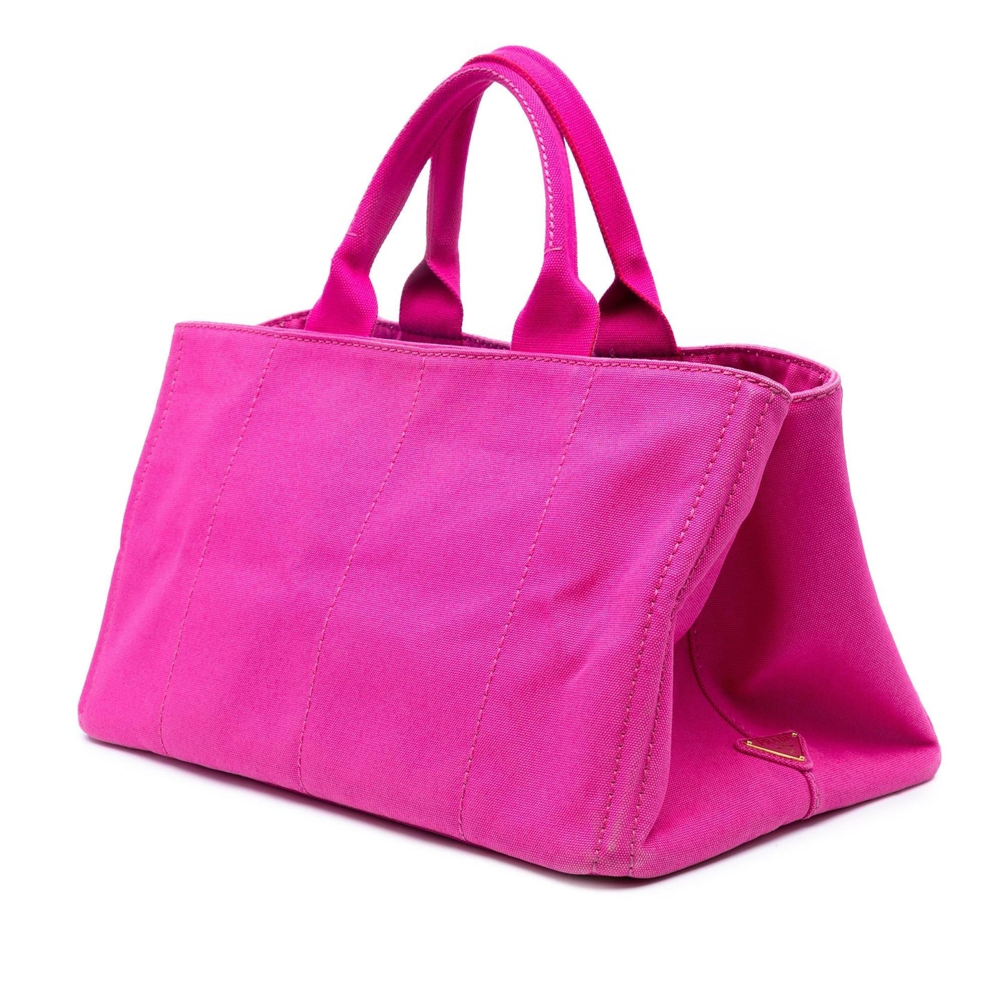 Prada Canapa Satchel Canvas Large Logo Satchel Bag Logo Satchel 2