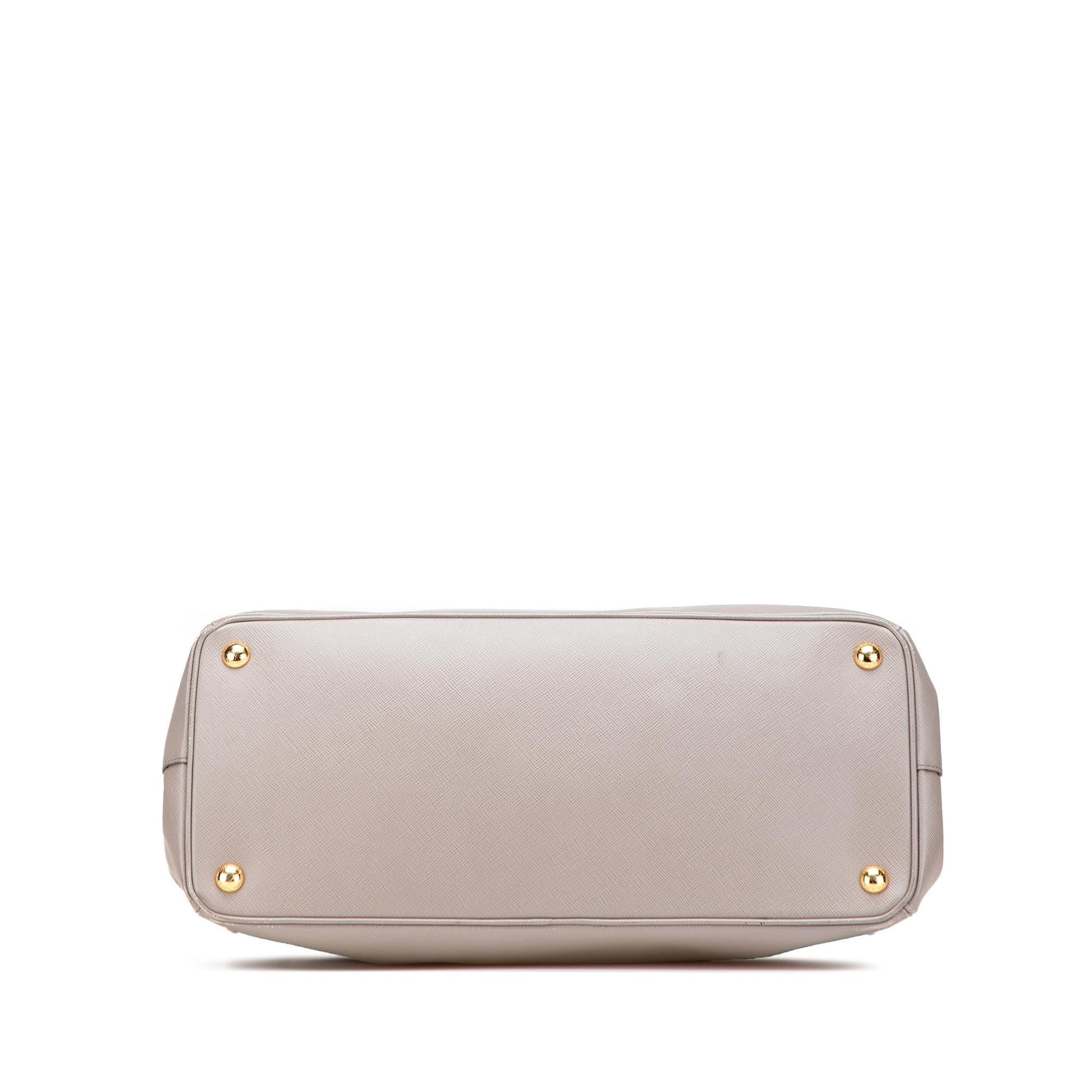 Prada Lux Galleria Double Satchel Saffiano Large Zip Satchel Bag Zip Satchel 3
