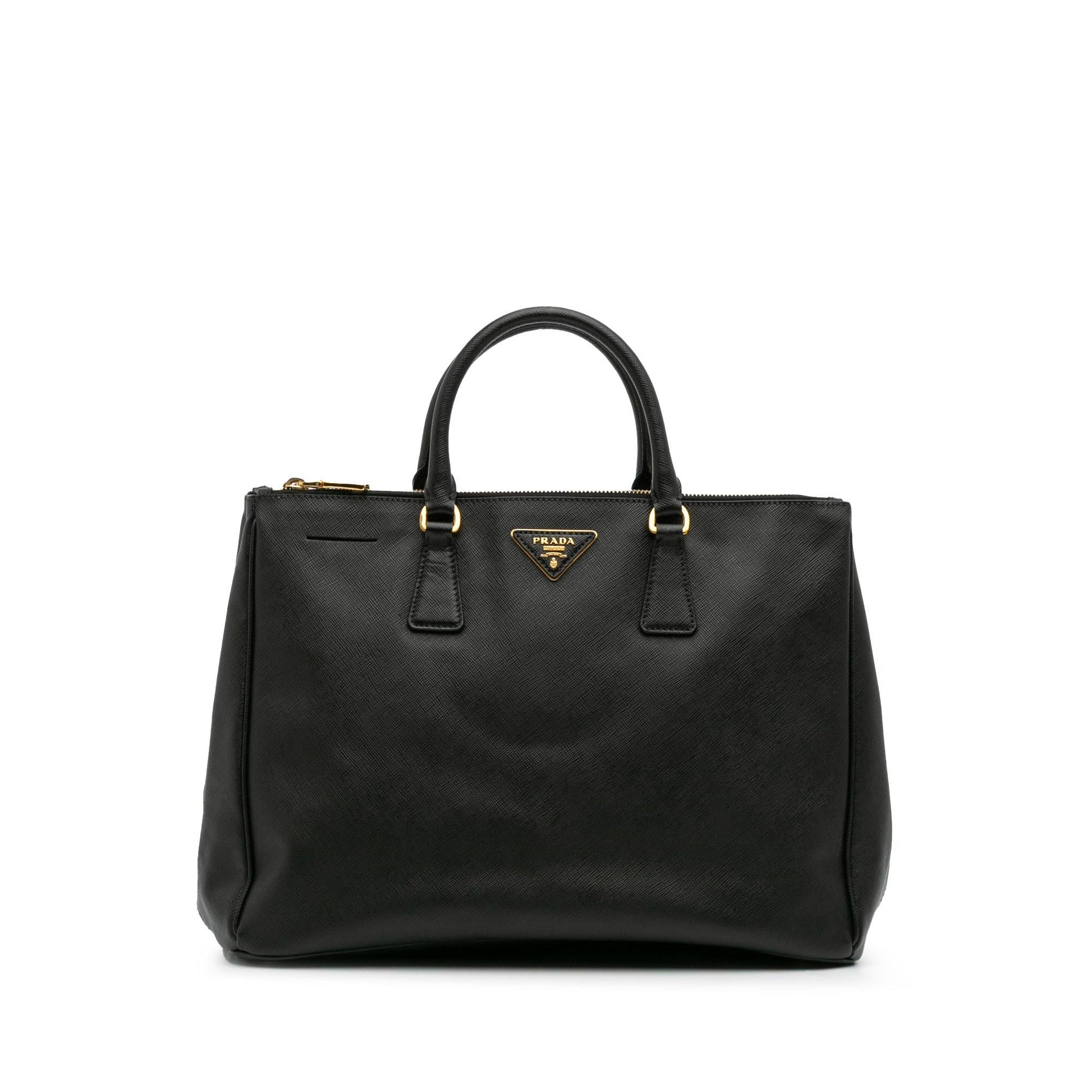 Prada Lux Galleria Double Satchel Saffiano Large Zip Satchel Bag Zip Satchel 4