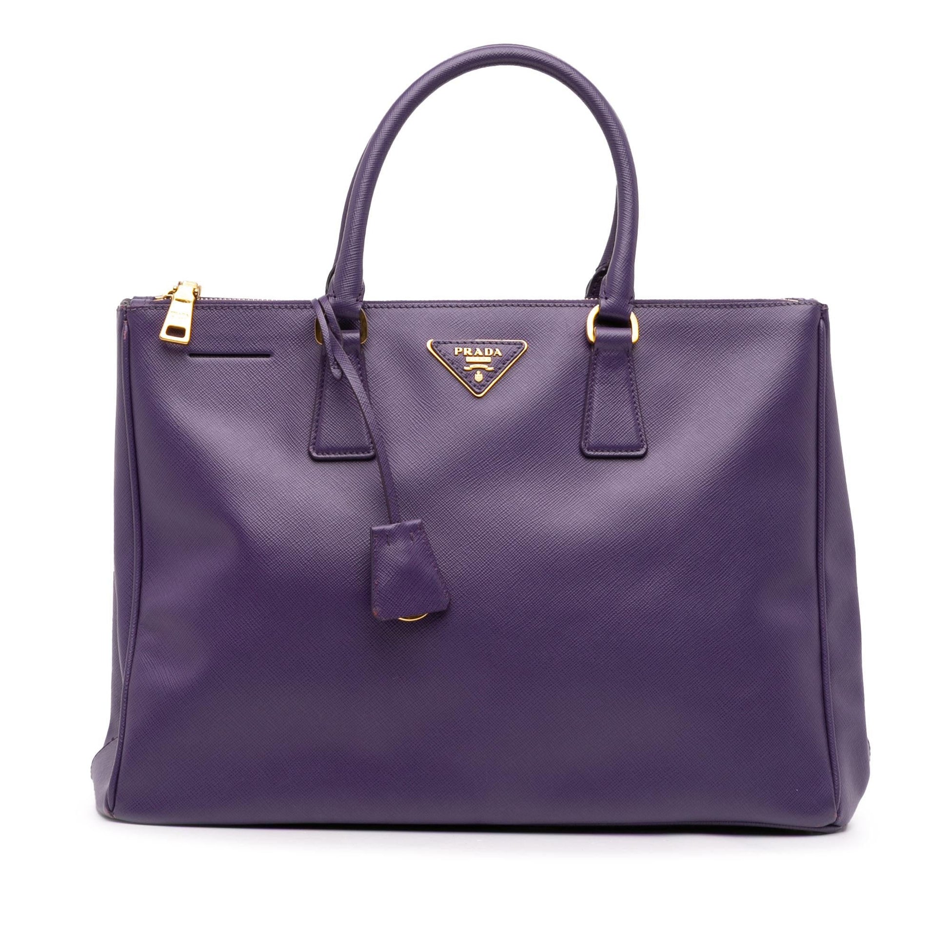 Prada Lux Galleria Double Satchel Saffiano Large Zip Satchel Bag Zip Satchel 7