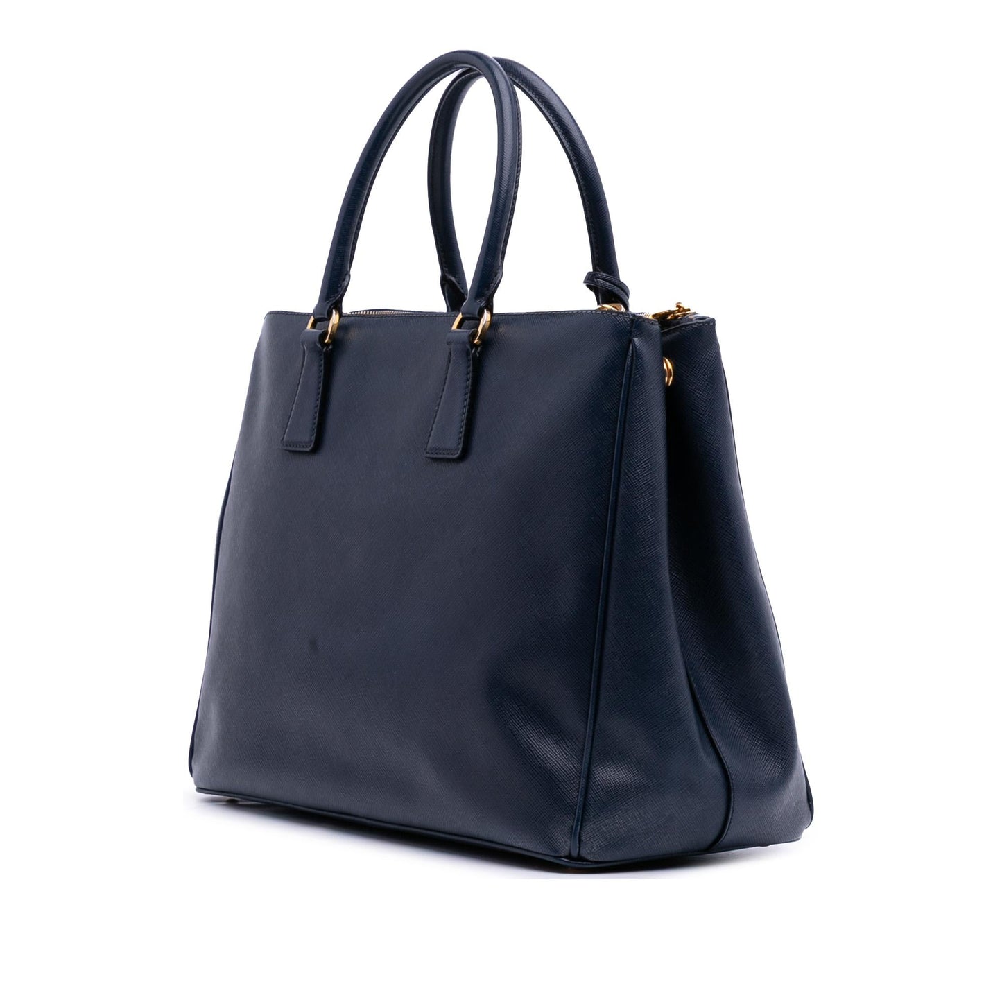 Prada Lux Galleria Double Tote Saffiano Large Zip Tote Bag