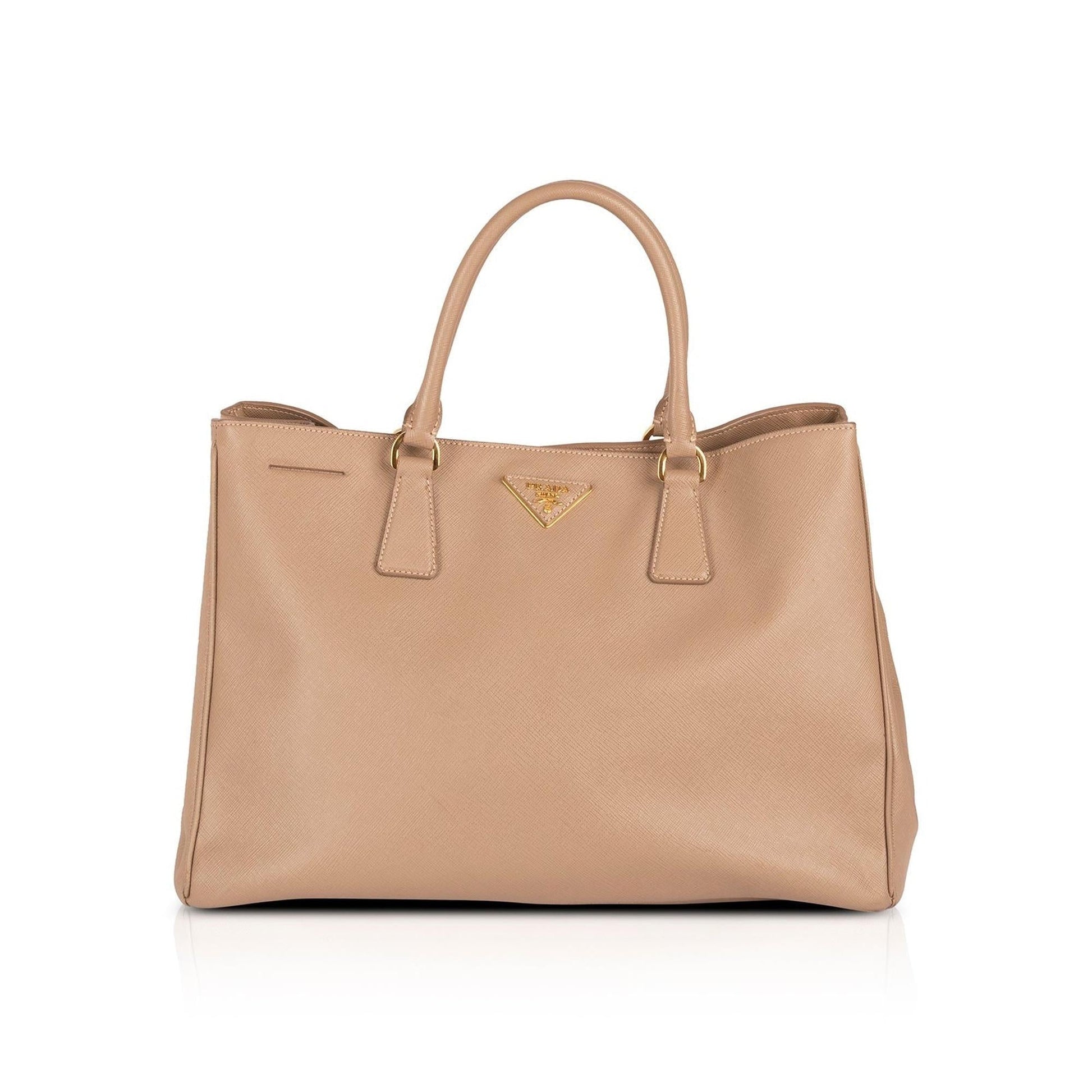 Prada Saffiano Lux Galleria Tote Handbag Large Tote Bag