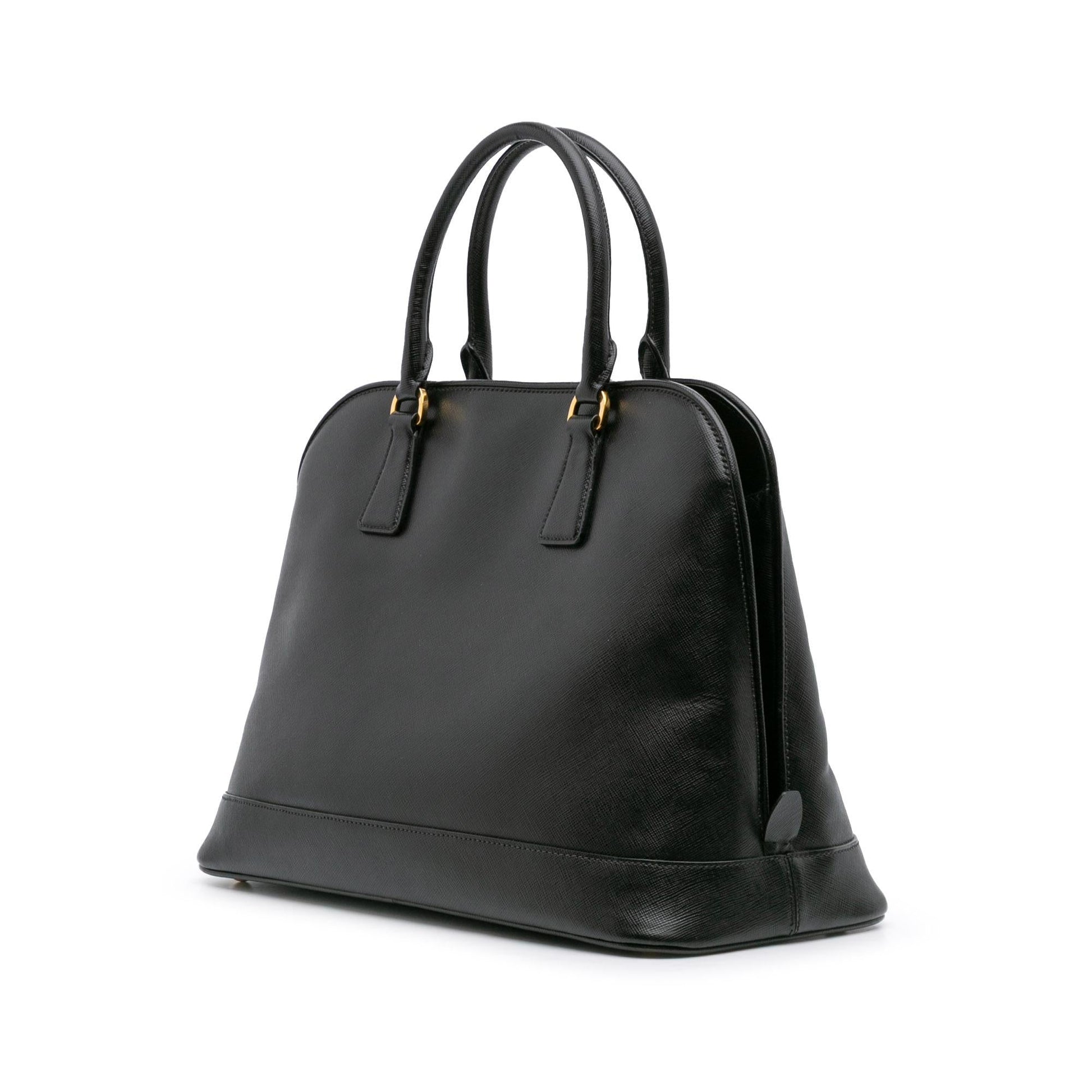 Prada Lux Open Promenade Satchel Saffiano Large Satchel Bag