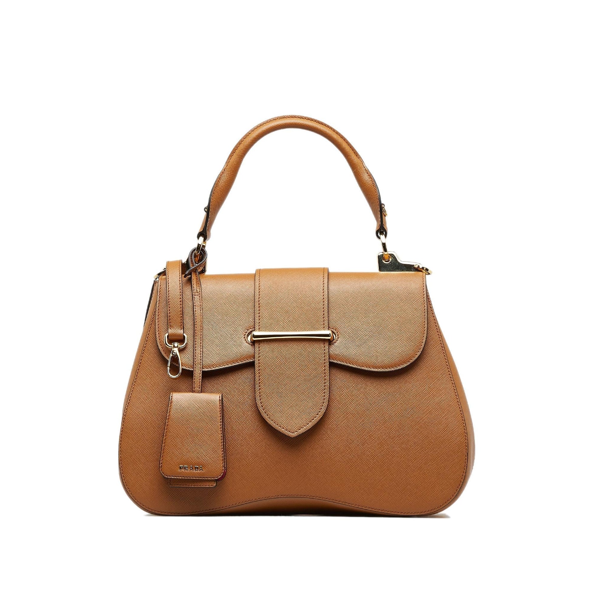 Prada Lux Sidonie Shg Jwjl2W Satchel Bag Saffiano Large