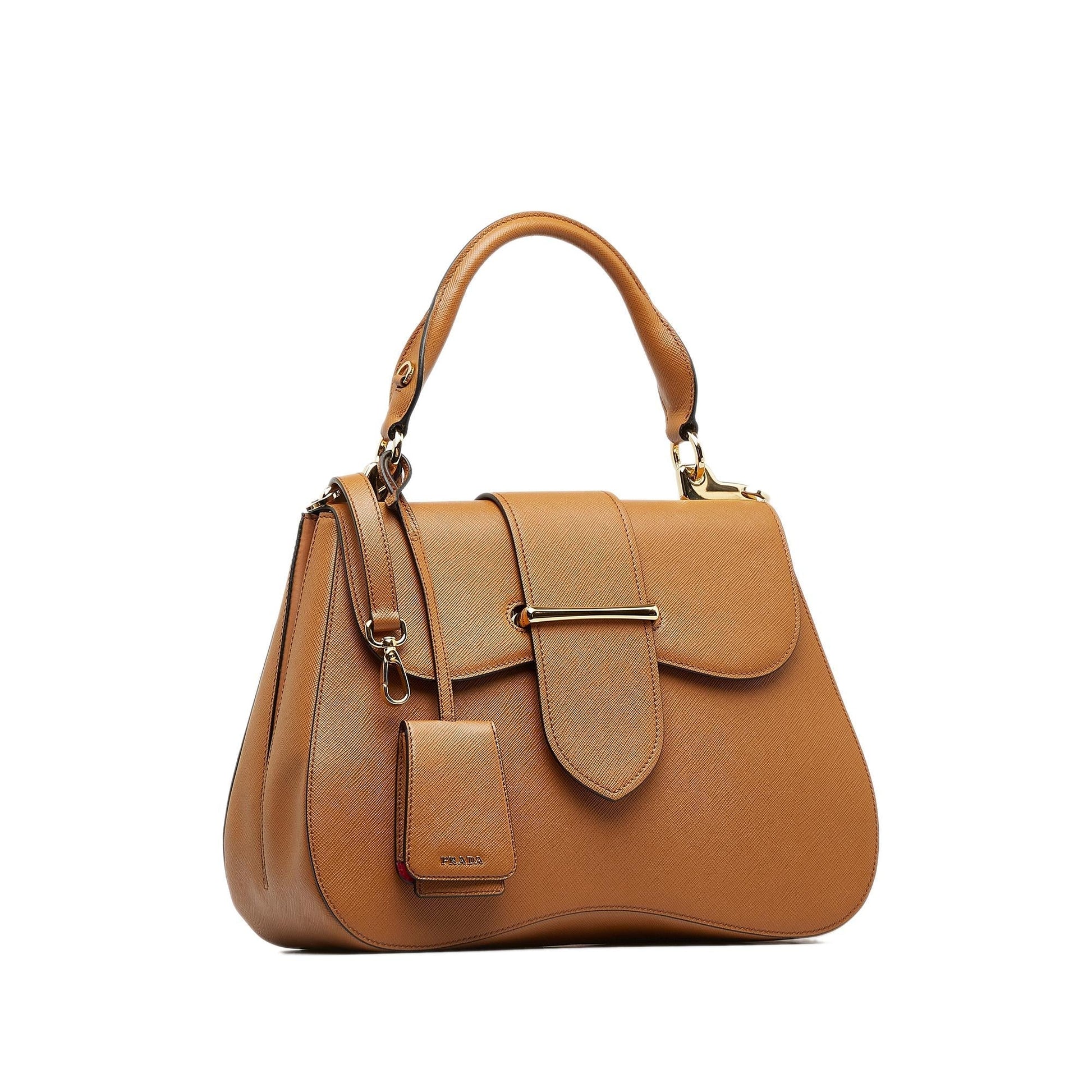 Prada Lux Sidonie Shg Jwjl2W Satchel Bag Saffiano Large