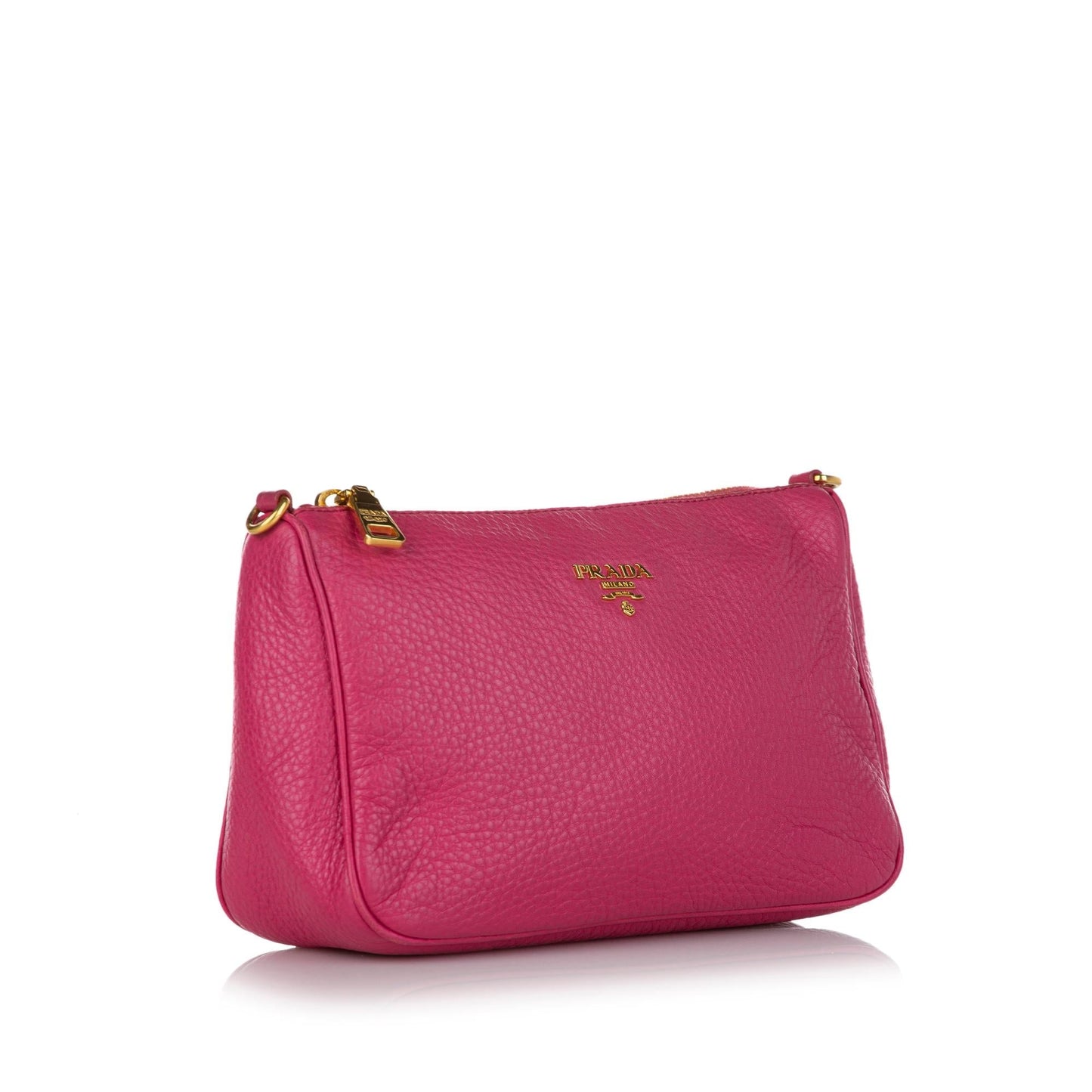 Prada Baguette Shg Handbag Leather Shoulder Bag Baguette Shg 26222