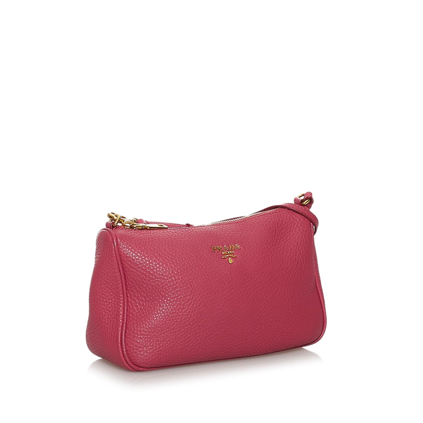 Prada Baguette Shg Handbag Leather Shoulder Bag Baguette Shg 30695