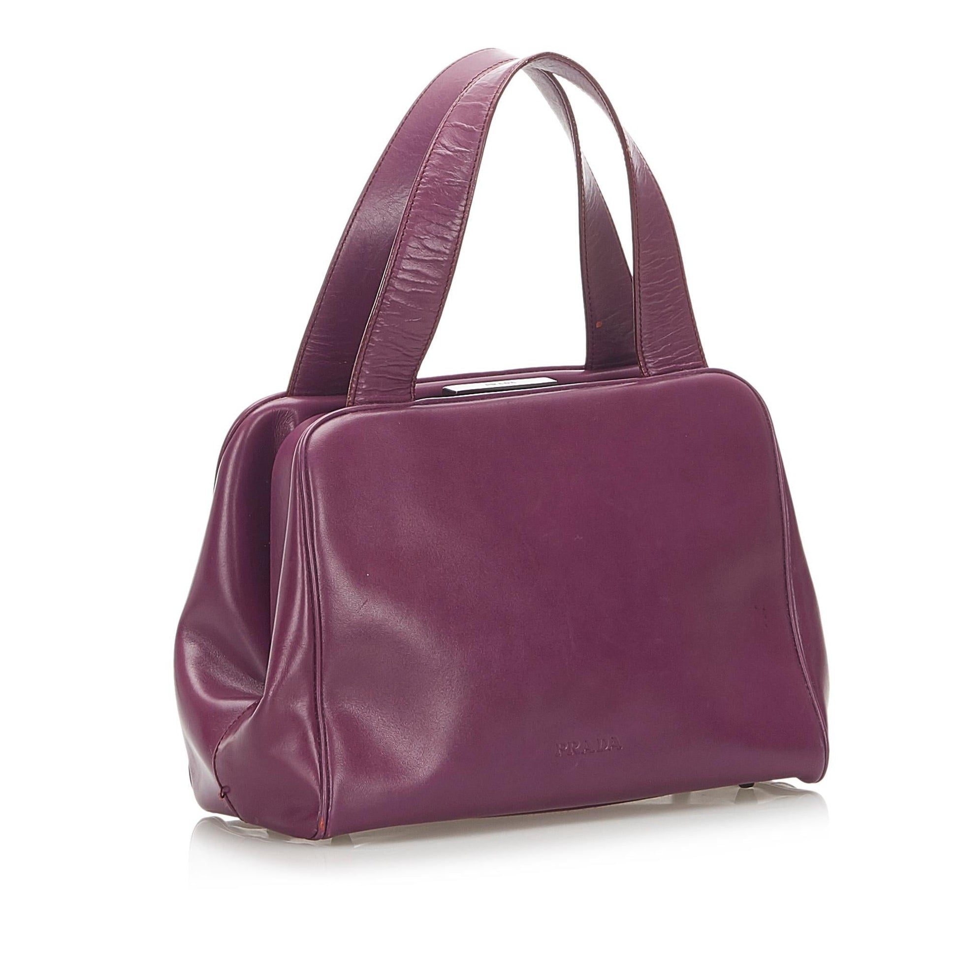 Prada Handbag Shg Leather Satchel Bag Handbag Shg 18863